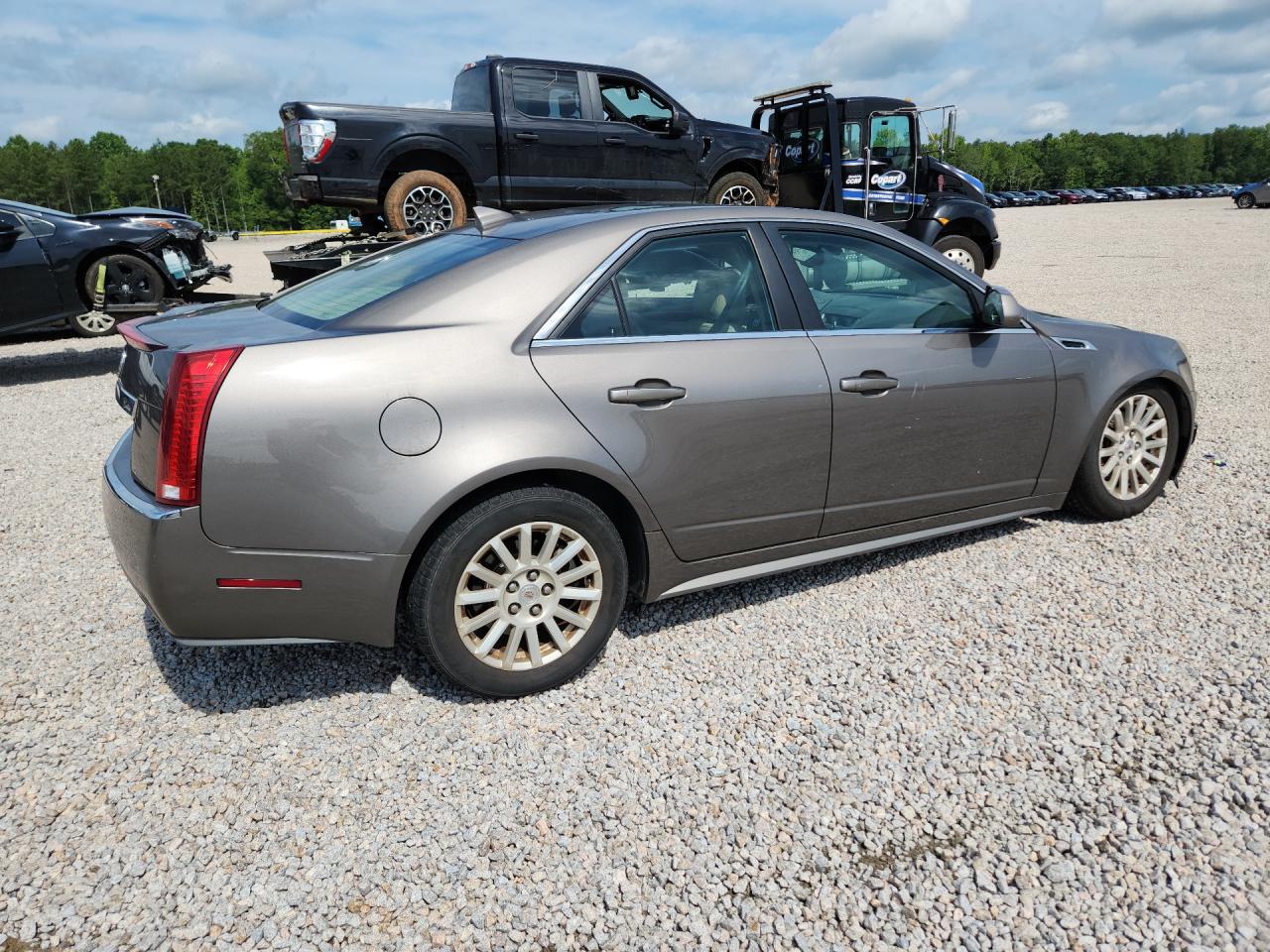 2012 Cadillac Cts Luxury Collection Tan vin: 1G6DE5E5XC0127897