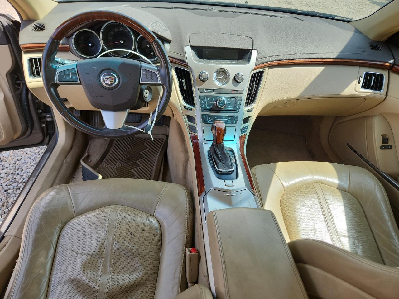 2012 Cadillac Cts Luxury Collection Tan vin: 1G6DE5E5XC0127897