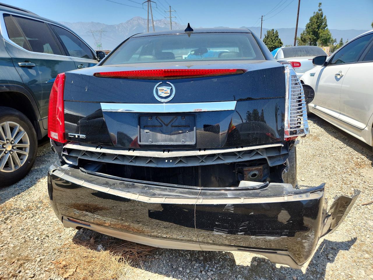 2010 Cadillac Cts Luxury Collection Black vin: 1G6DE5EG3A0125147