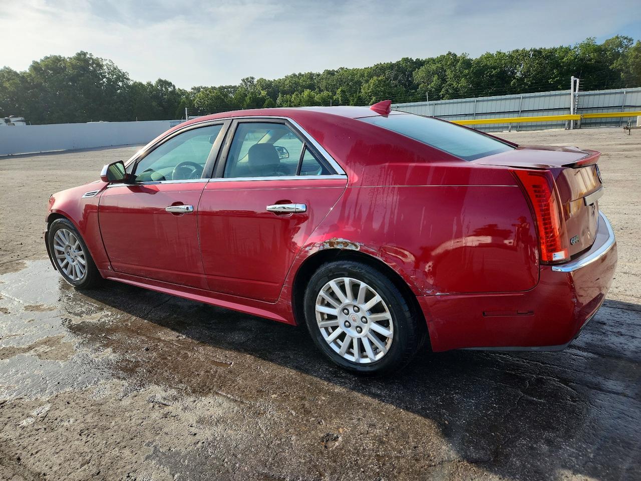2010 Cadillac Cts Luxury Collection Red vin: 1G6DE5EG3A0136259