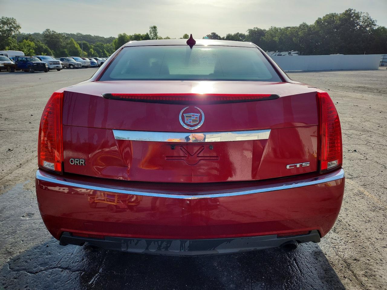 2010 Cadillac Cts Luxury Collection Red vin: 1G6DE5EG3A0136259