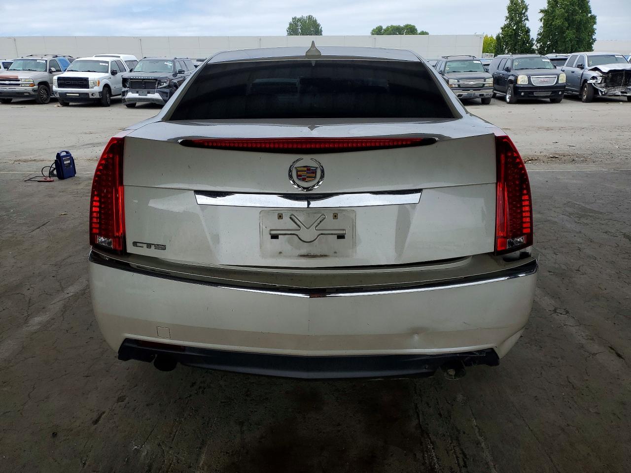 2010 Cadillac Cts Luxury Collection Cream vin: 1G6DE5EG5A0148185