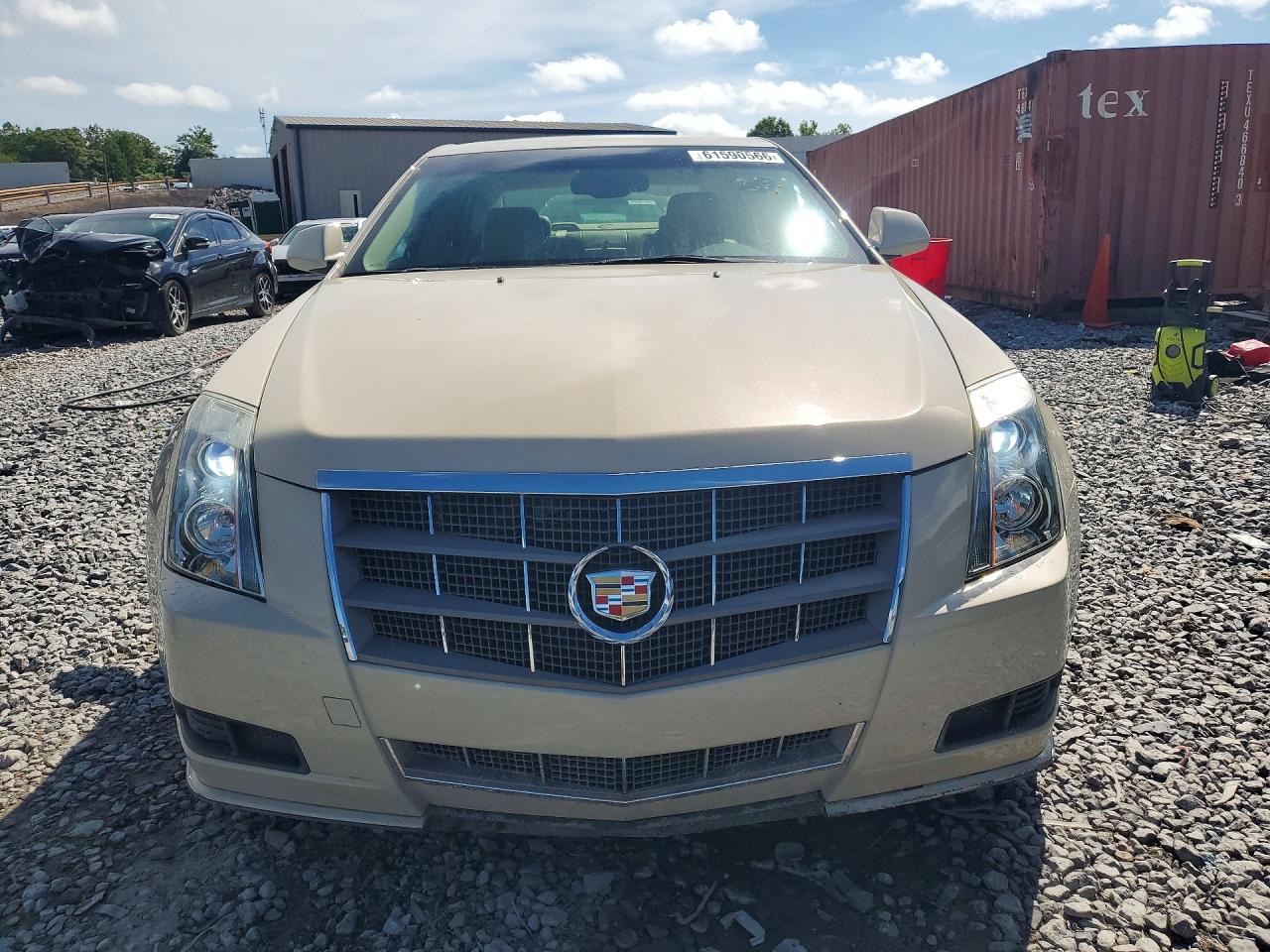 2010 Cadillac Cts Luxury Collection Cream vin: 1G6DE5EG6A0141116
