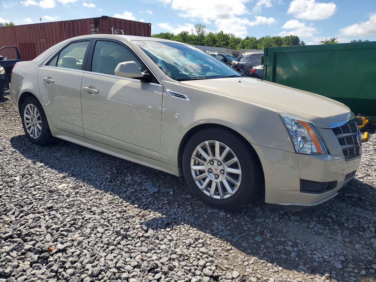 2010 Cadillac Cts Luxury Collection Cream vin: 1G6DE5EG6A0141116