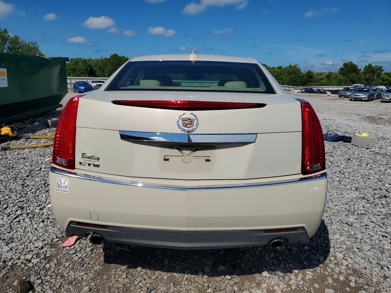 2010 Cadillac Cts Luxury Collection Cream vin: 1G6DE5EG6A0141116