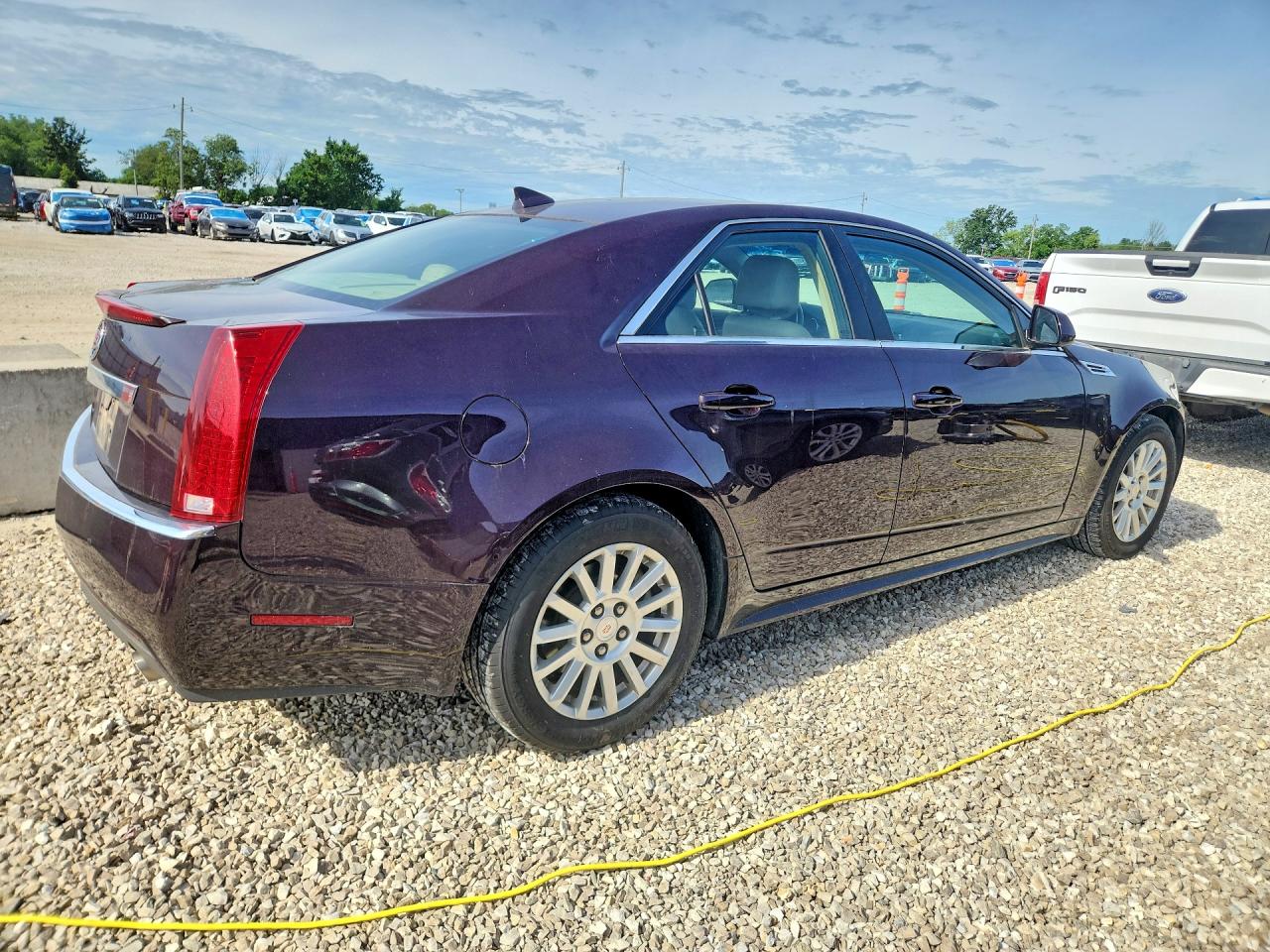 2010 Cadillac Cts Luxury Collection Black vin: 1G6DE5EG7A0142629