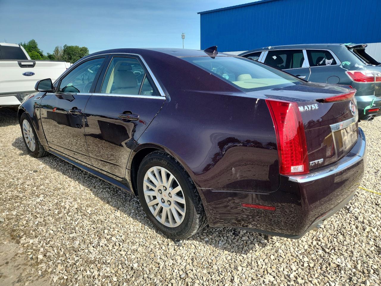 2010 Cadillac Cts Luxury Collection Black vin: 1G6DE5EG7A0142629