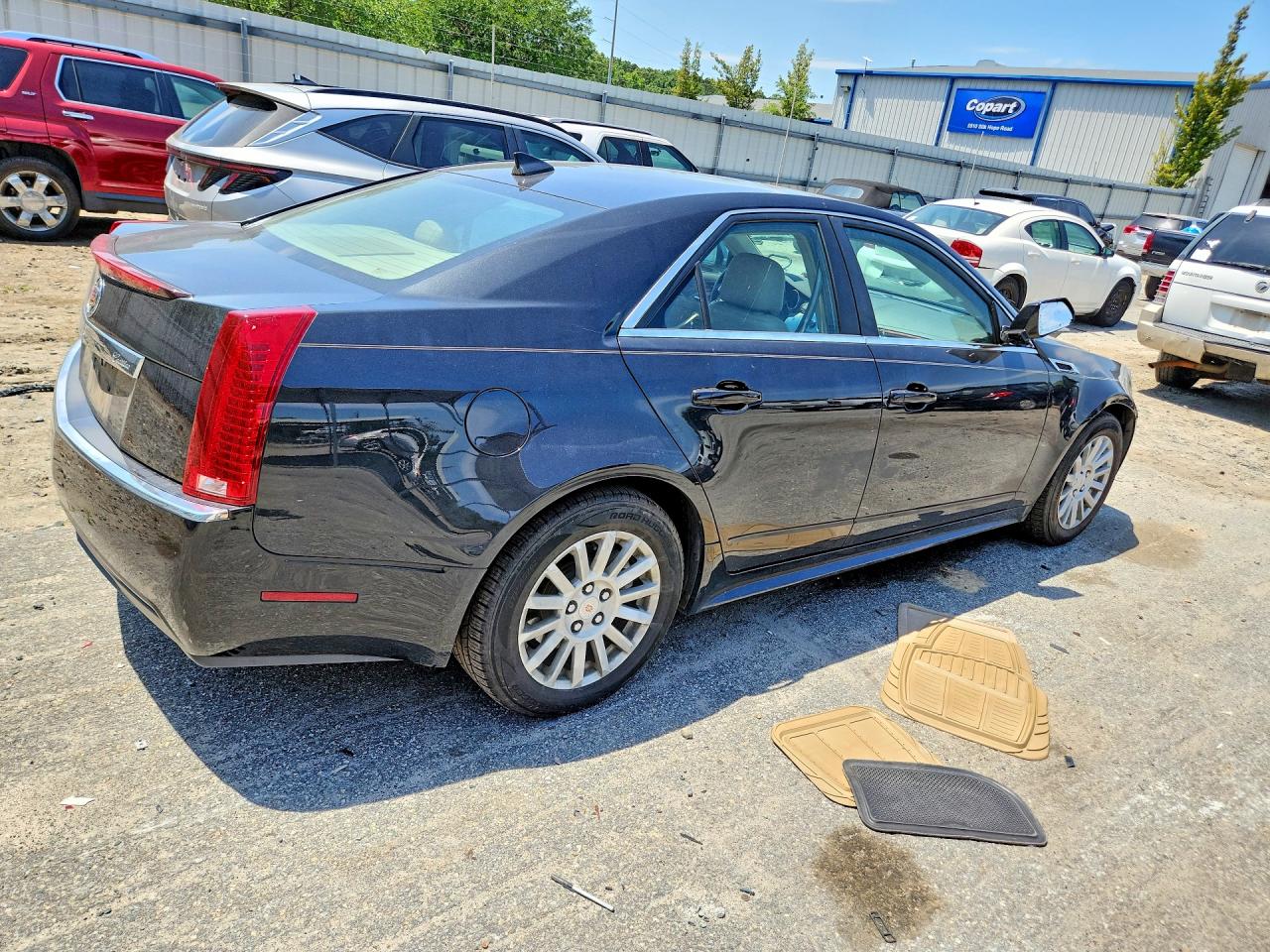 2011 Cadillac Cts Luxury Collection Black vin: 1G6DE5EY0B0116559