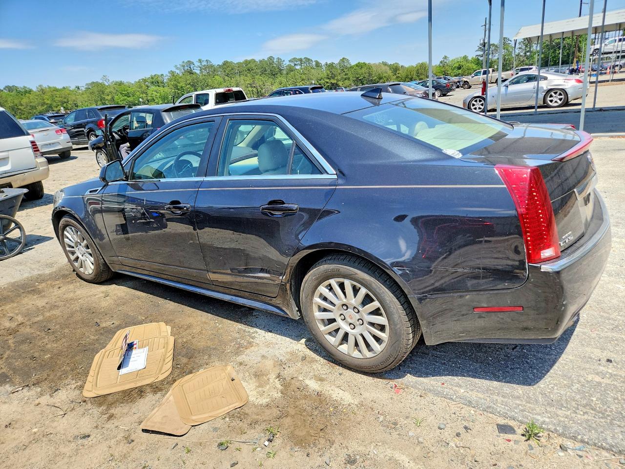 2011 Cadillac Cts Luxury Collection Black vin: 1G6DE5EY0B0116559