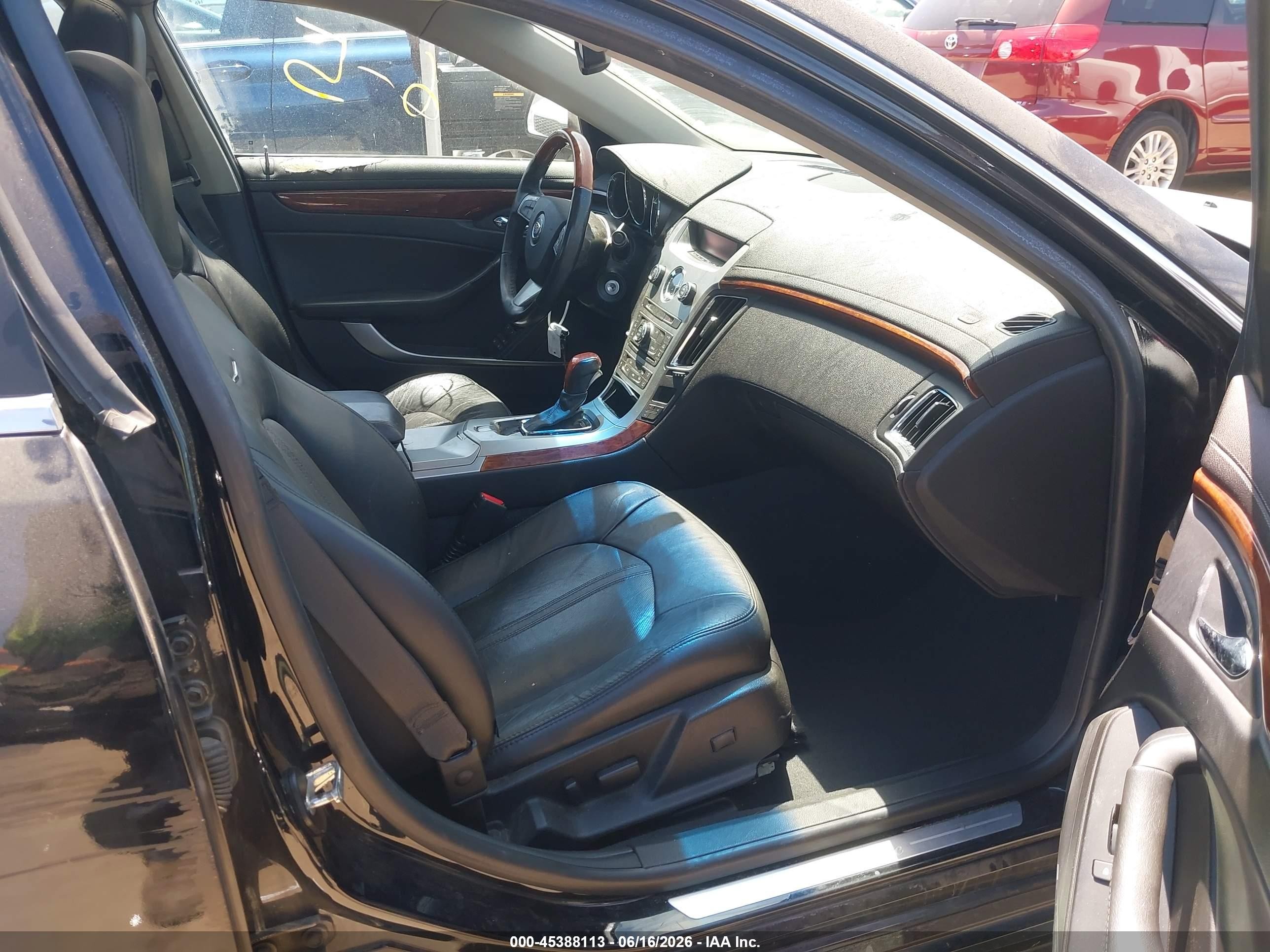 2011 Cadillac Cts Luxury Black vin: 1G6DE5EY0B0151277