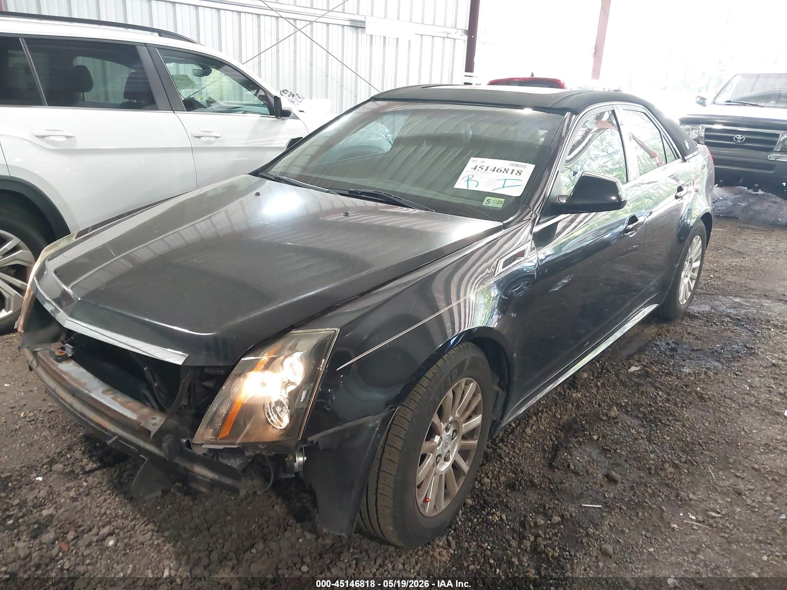 2011 Cadillac Cts Luxury Black vin: 1G6DE5EY0B0165857