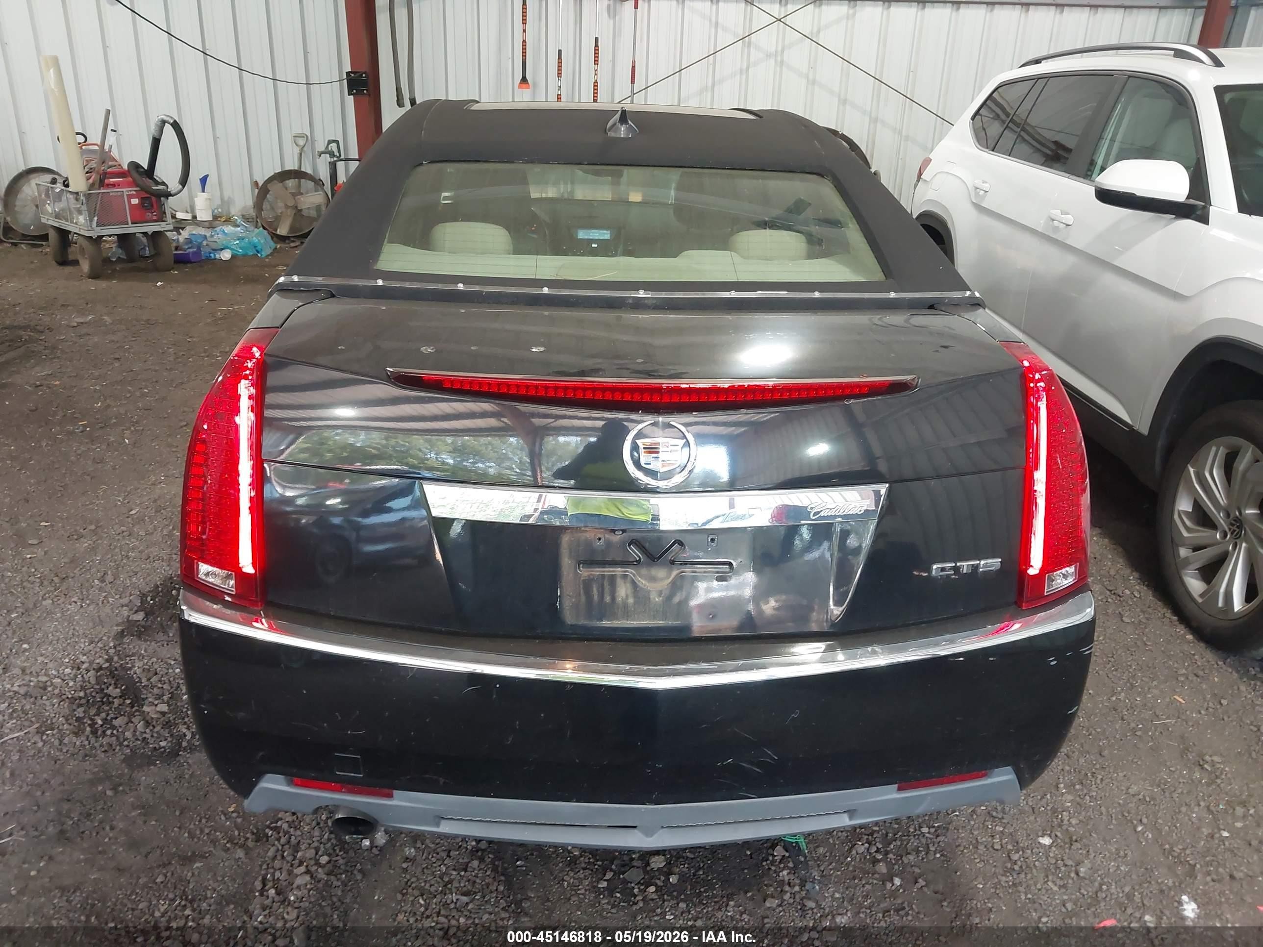 2011 Cadillac Cts Luxury Black vin: 1G6DE5EY0B0165857