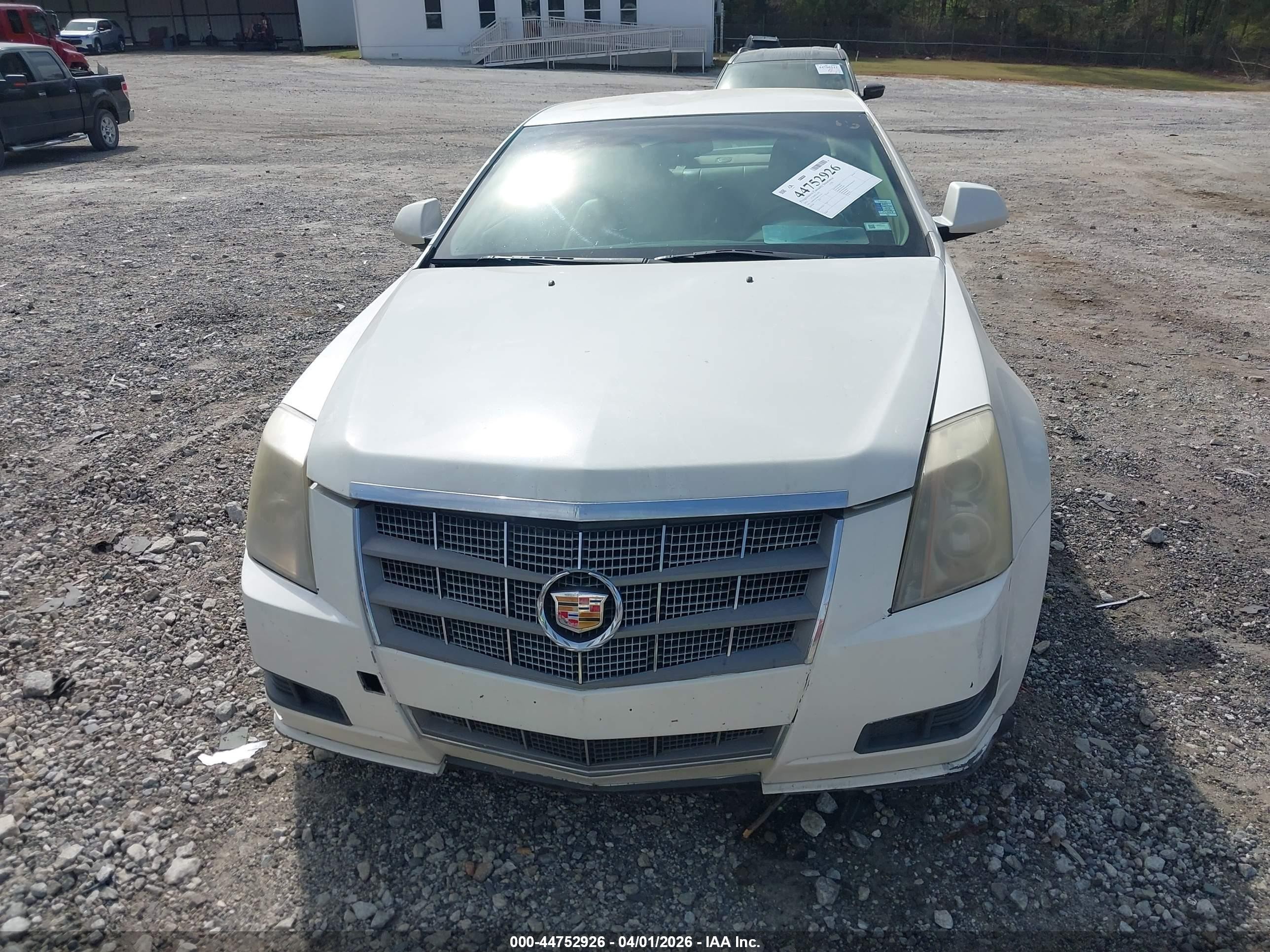 2011 Cadillac Cts Luxury White vin: 1G6DE5EY0B0171223