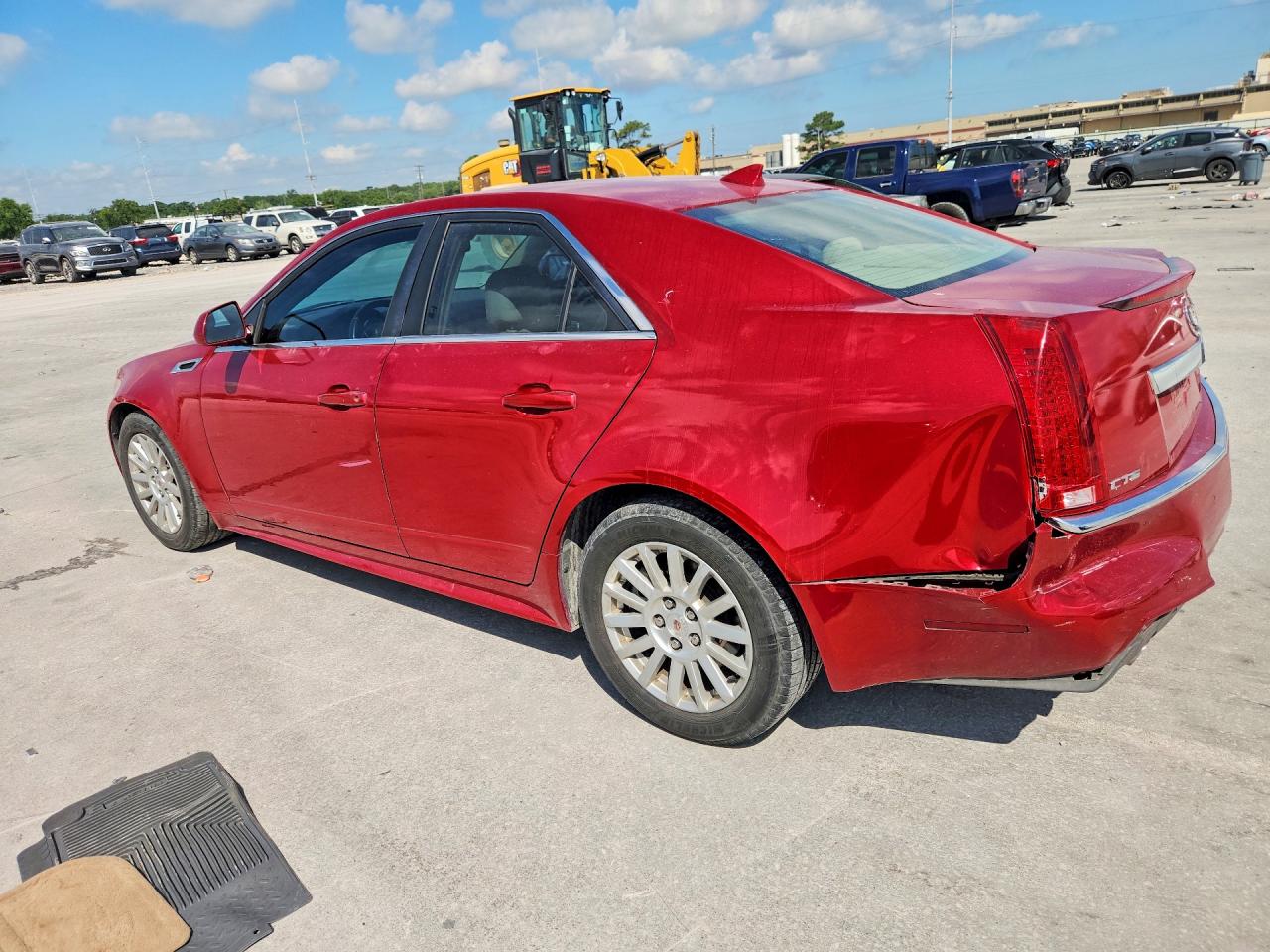 2011 Cadillac Cts Luxury Collection Красный vin: 1G6DE5EY1B0136173