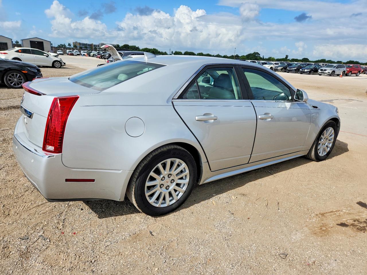 2011 Cadillac Cts Luxury Collection Silver vin: 1G6DE5EY1B0164474
