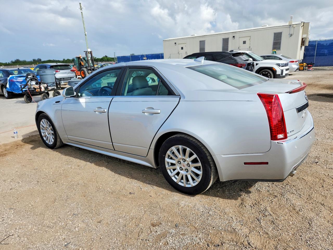 2011 Cadillac Cts Luxury Collection Silver vin: 1G6DE5EY1B0164474