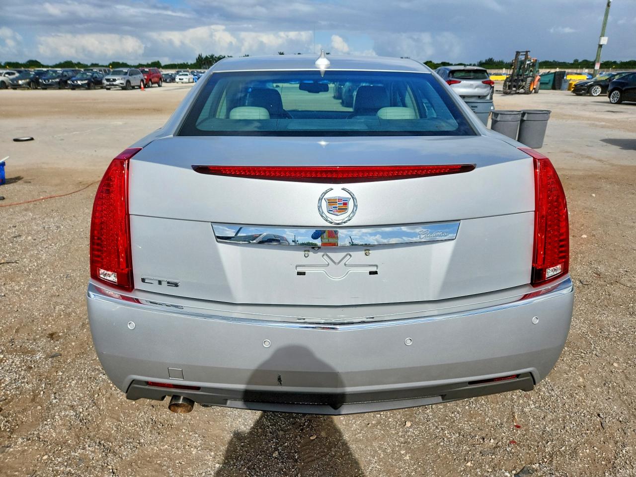 2011 Cadillac Cts Luxury Collection Silver vin: 1G6DE5EY1B0164474
