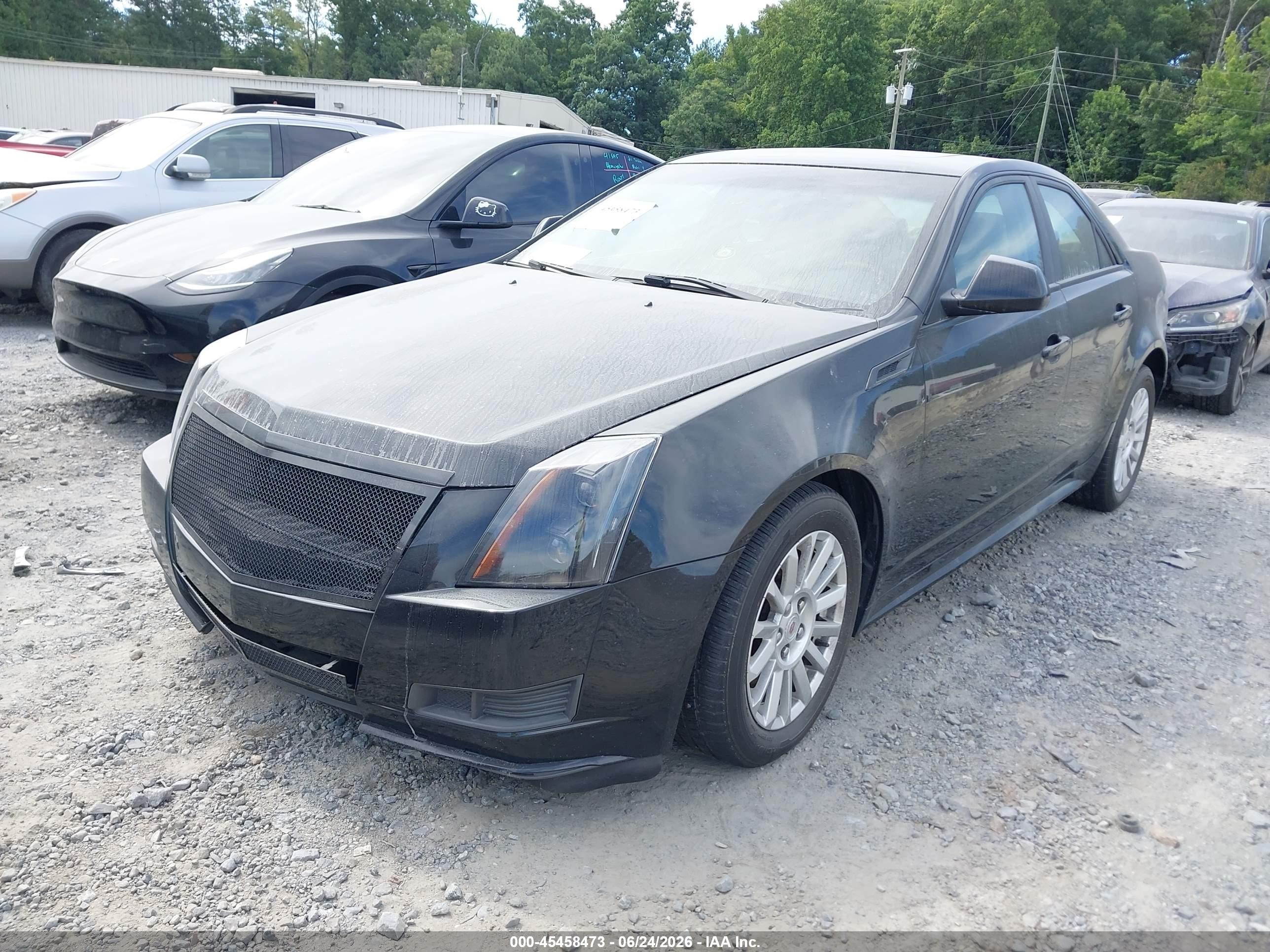 2011 Cadillac Cts Luxury Black vin: 1G6DE5EY3B0103031