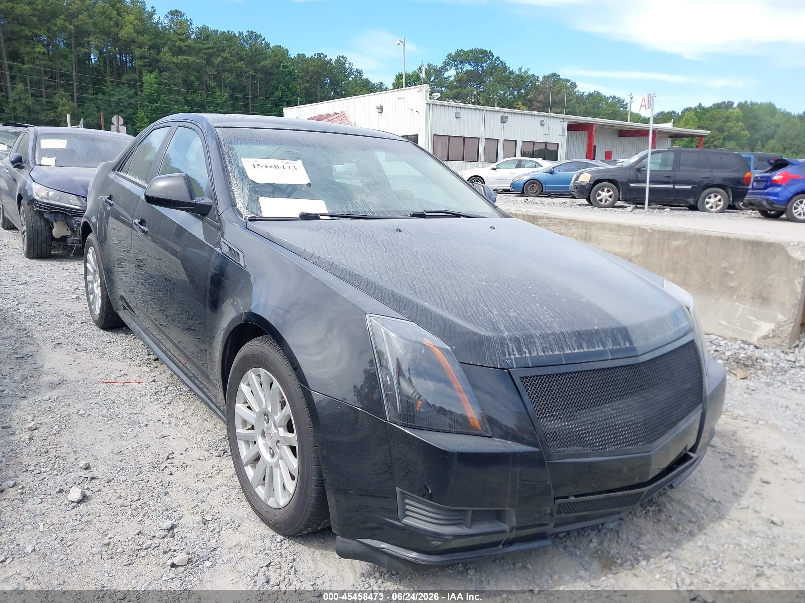 2011 Cadillac Cts Luxury Black vin: 1G6DE5EY3B0103031