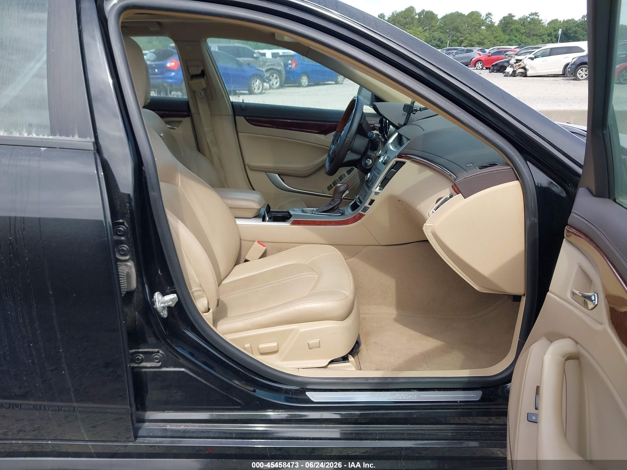 2011 Cadillac Cts Luxury Black vin: 1G6DE5EY3B0103031