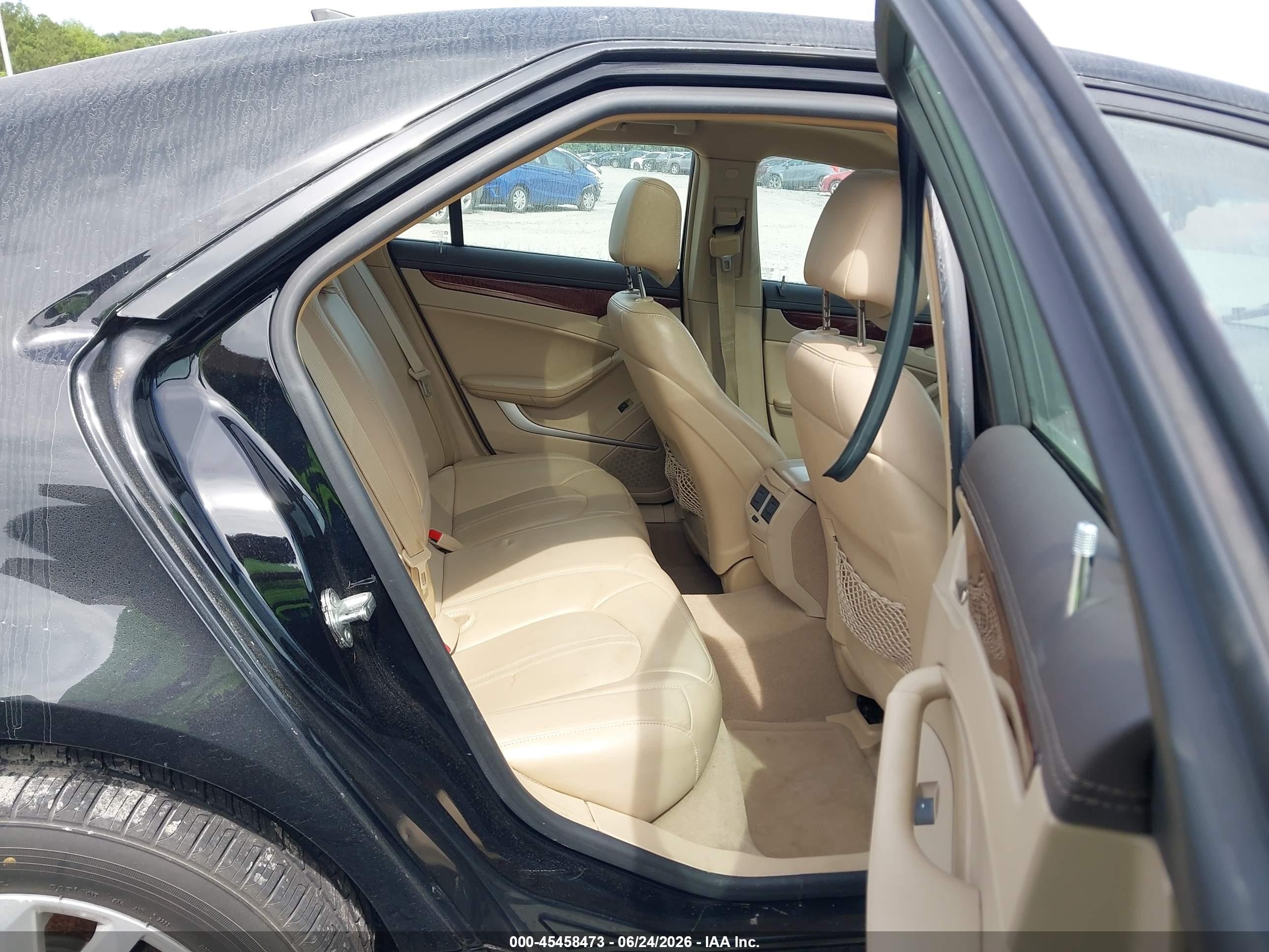 2011 Cadillac Cts Luxury Black vin: 1G6DE5EY3B0103031