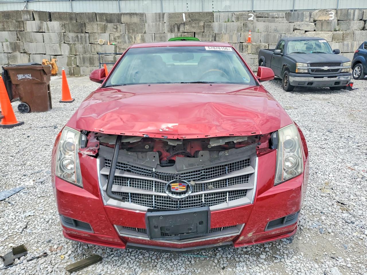2011 Cadillac Cts Luxury Collection Red vin: 1G6DE5EY3B0115129