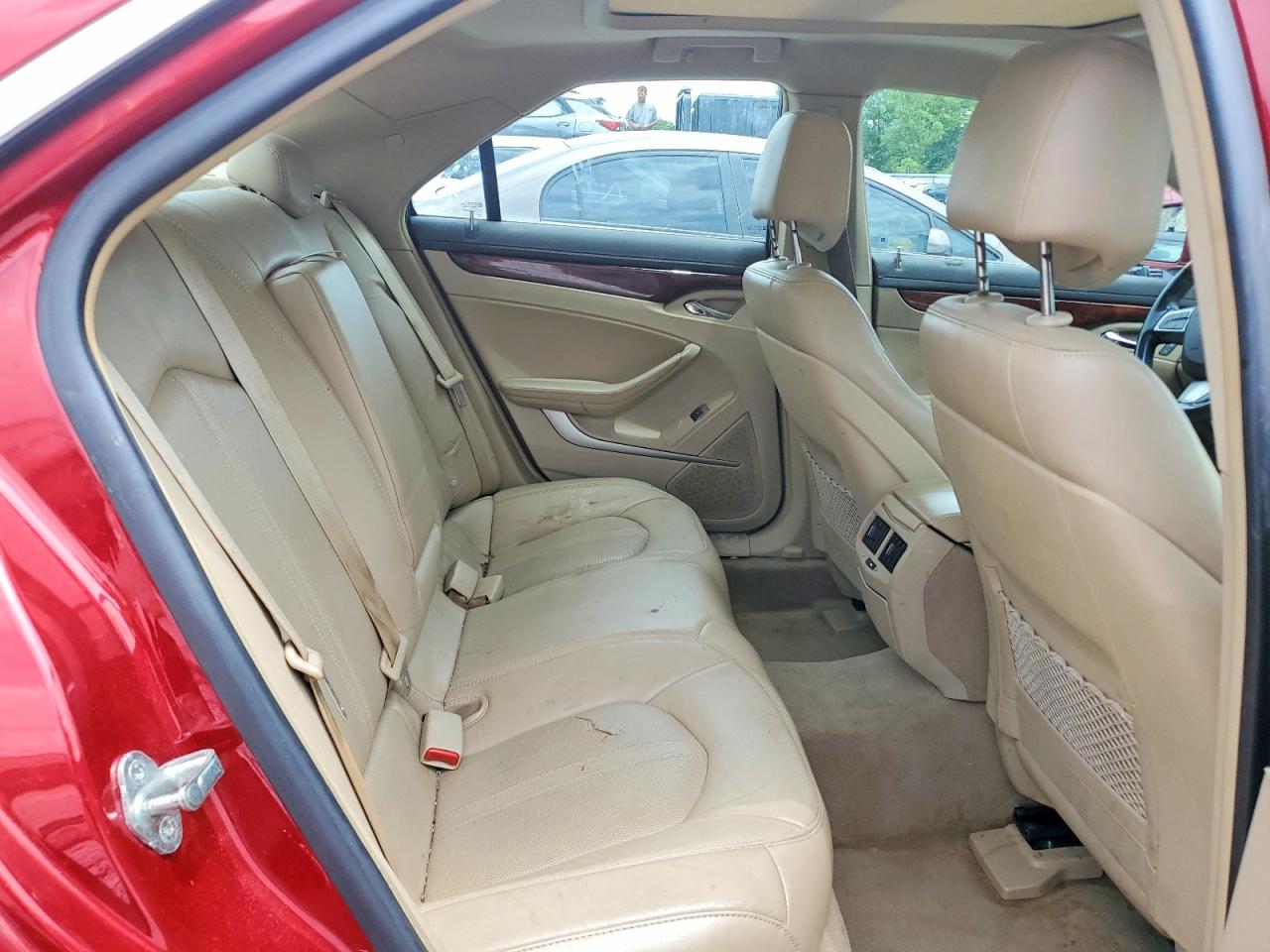 2011 Cadillac Cts Luxury Collection Red vin: 1G6DE5EY3B0115129