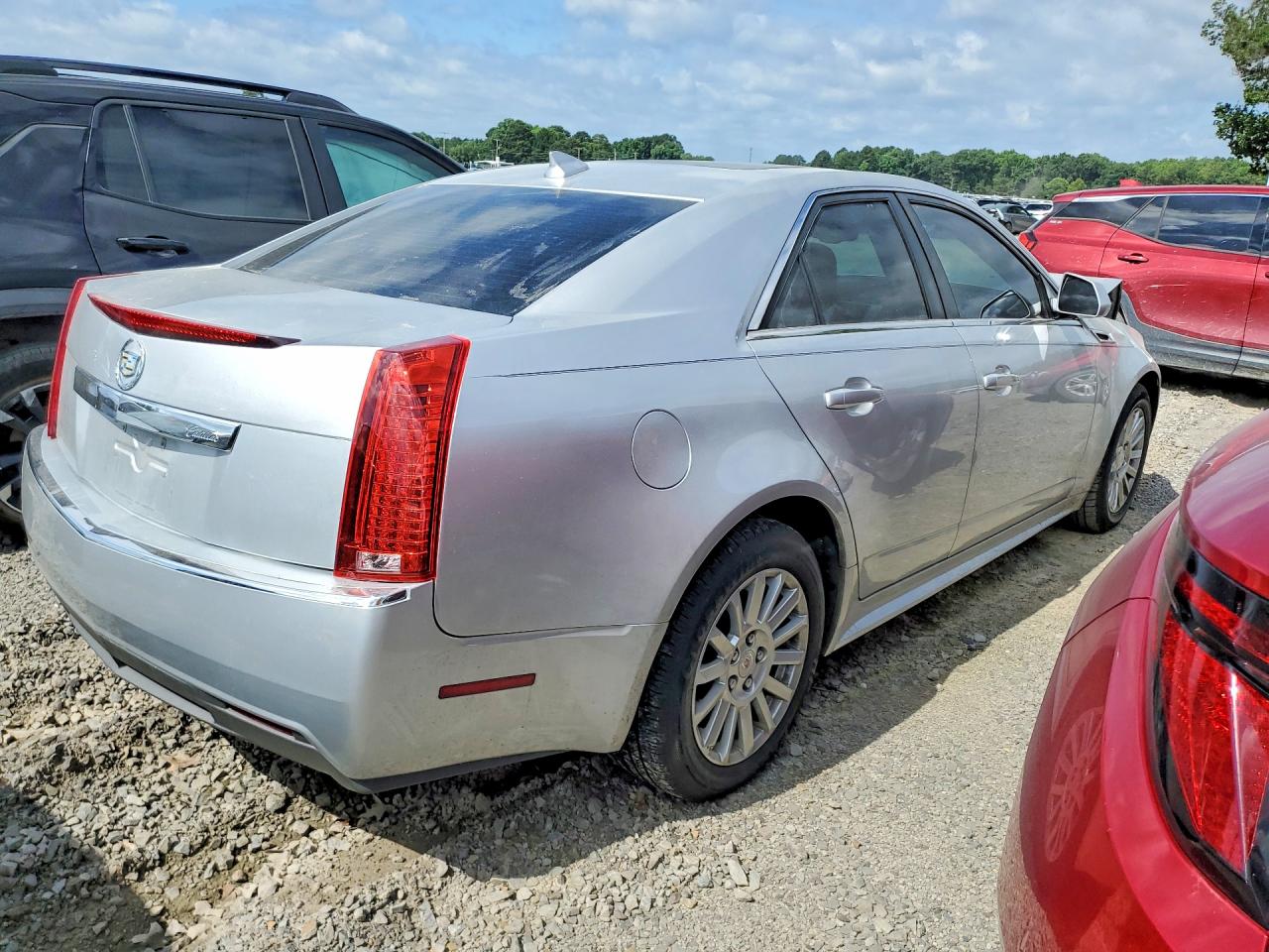 2011 Cadillac Cts Luxury Collection Silver vin: 1G6DE5EY3B0144274