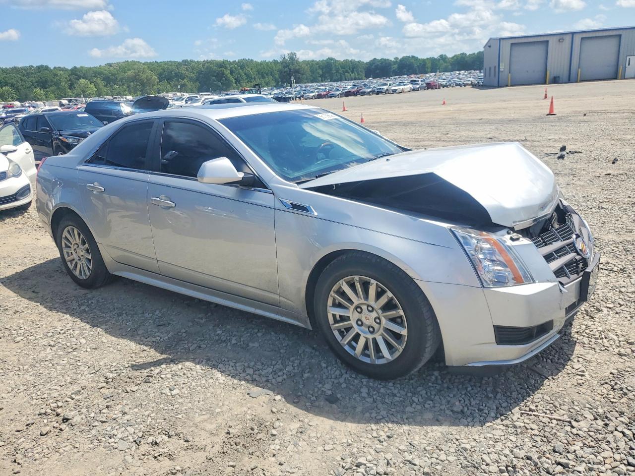 2011 Cadillac Cts Luxury Collection Silver vin: 1G6DE5EY3B0144274