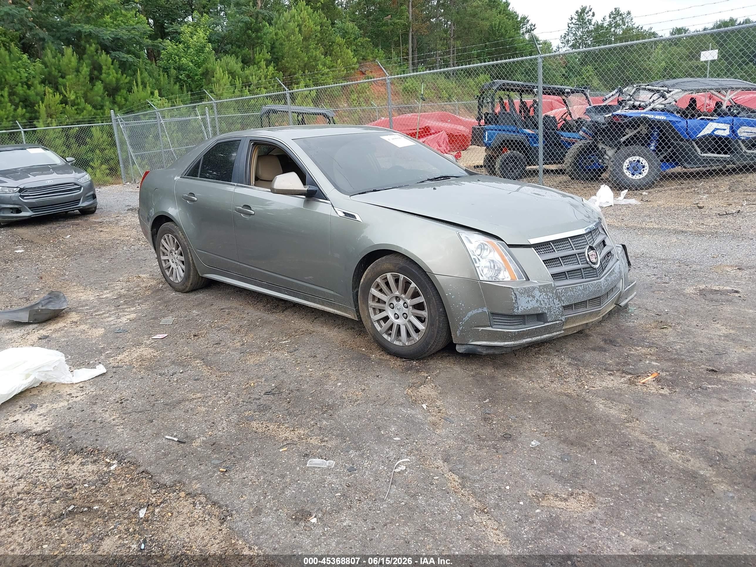 2011 Cadillac Cts Luxury Brown vin: 1G6DE5EY4B0141609