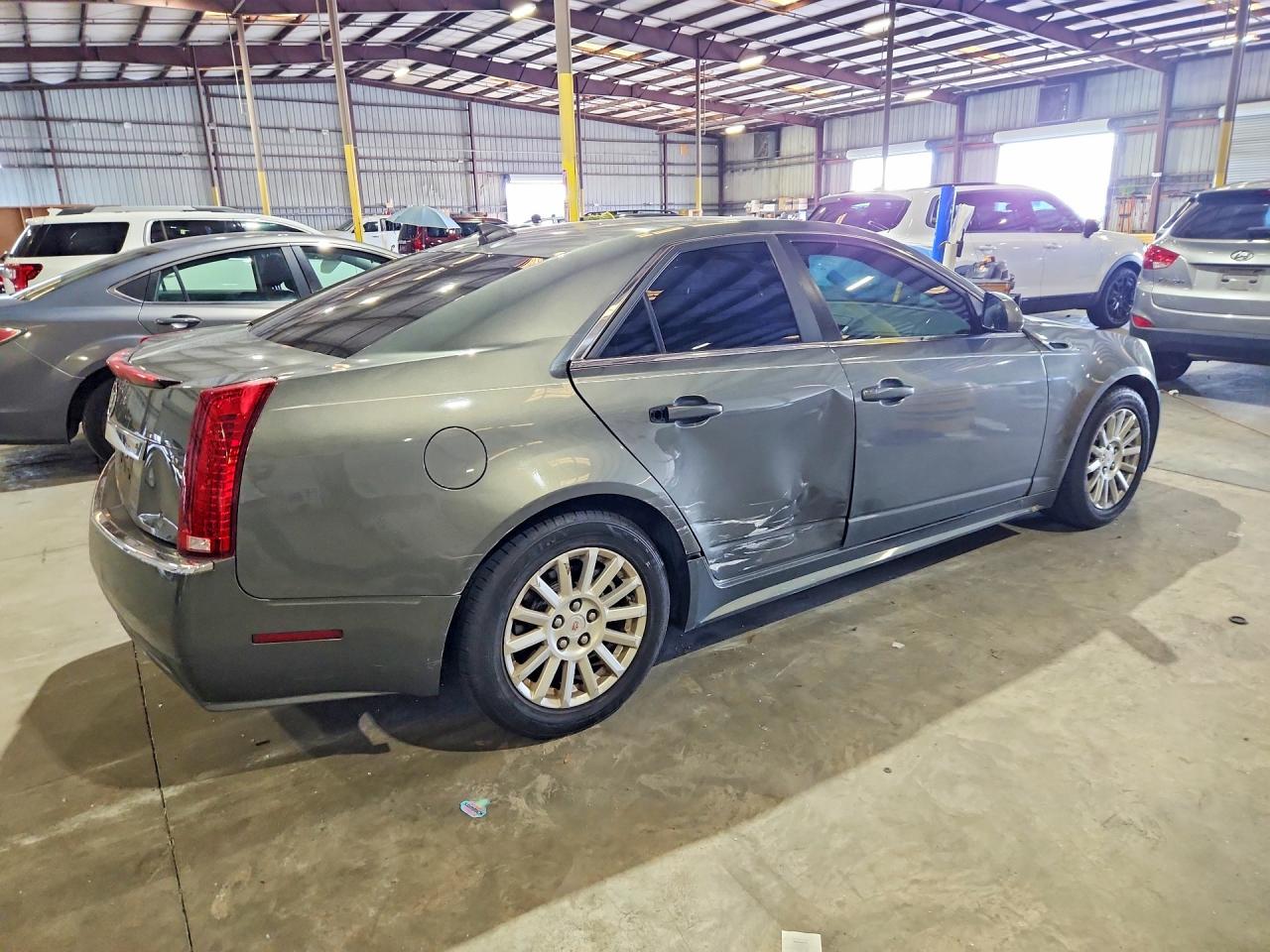 2011 Cadillac Cts Luxury Collection Gray vin: 1G6DE5EY4B0155347