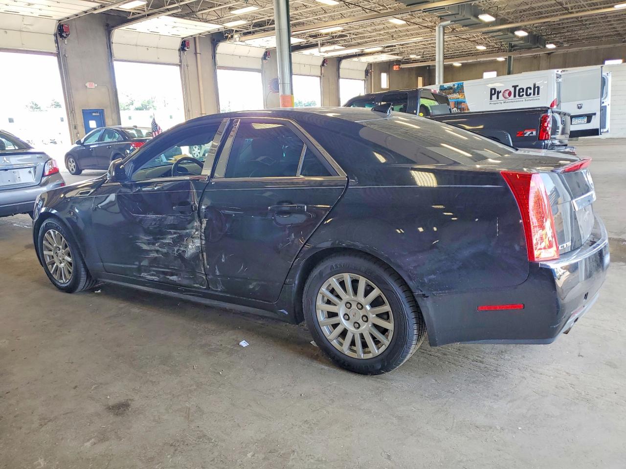 2011 Cadillac Cts Luxury Collection Black vin: 1G6DE5EY4B0166199