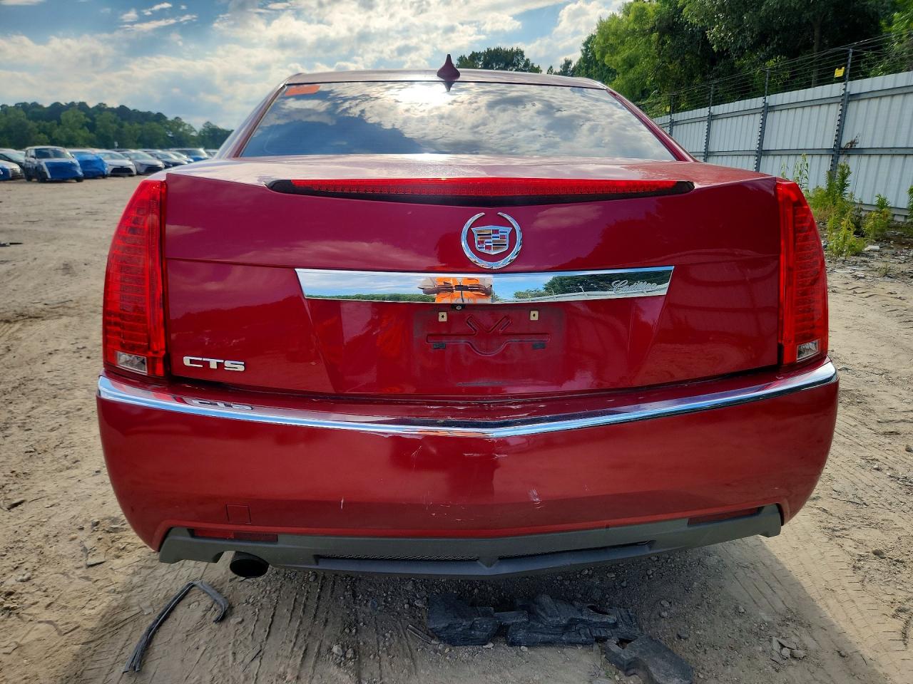 2011 Cadillac Cts Luxury Collection Красный vin: 1G6DE5EY5B0149377