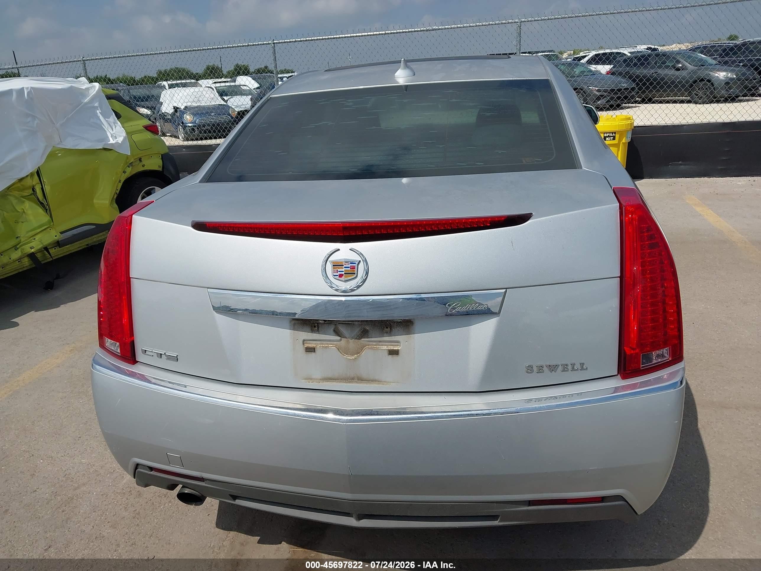 2011 Cadillac Cts Luxury Silver vin: 1G6DE5EY7B0101833