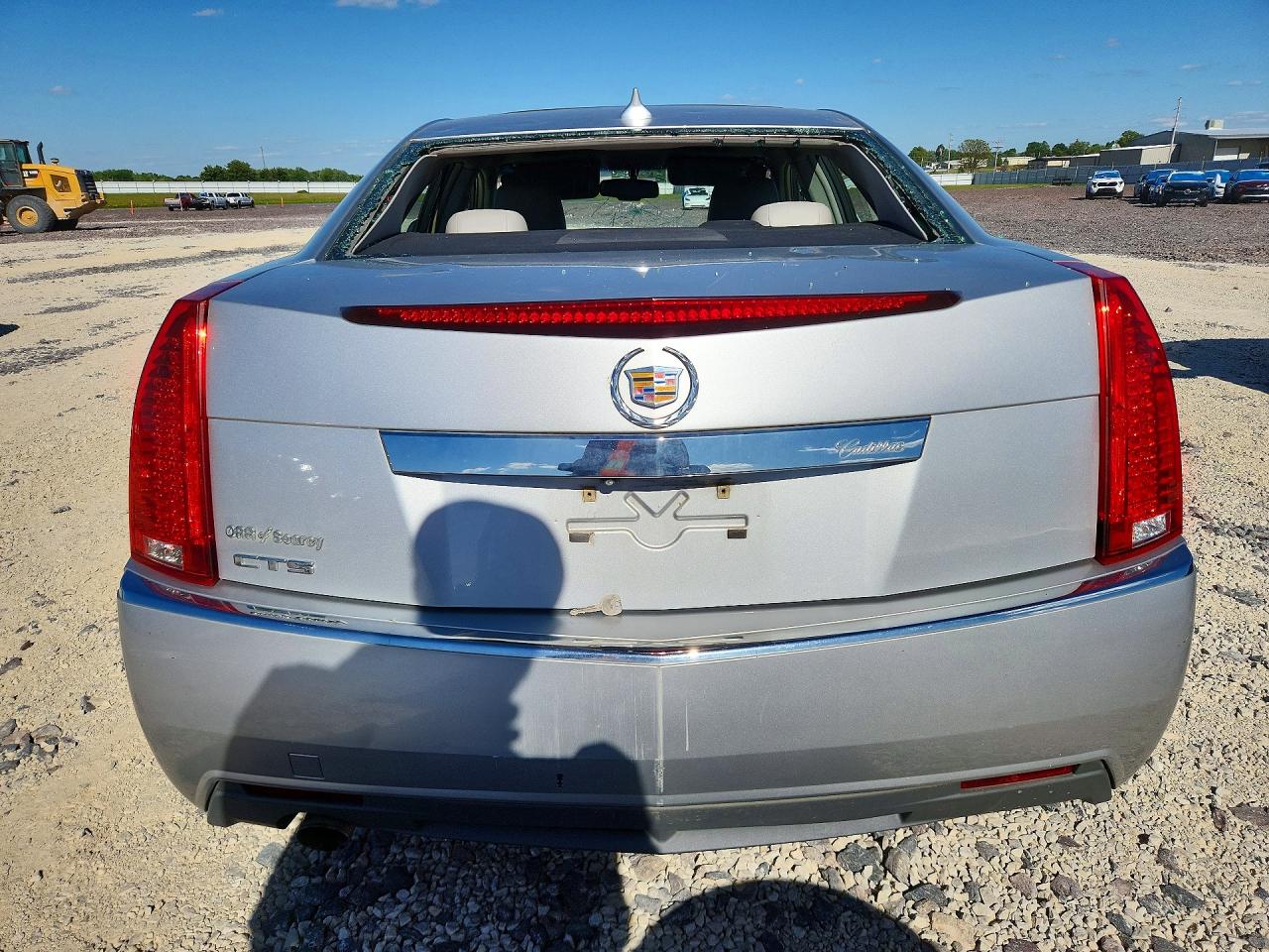 2011 Cadillac Cts Luxury Collection Silver vin: 1G6DE5EY7B0154001