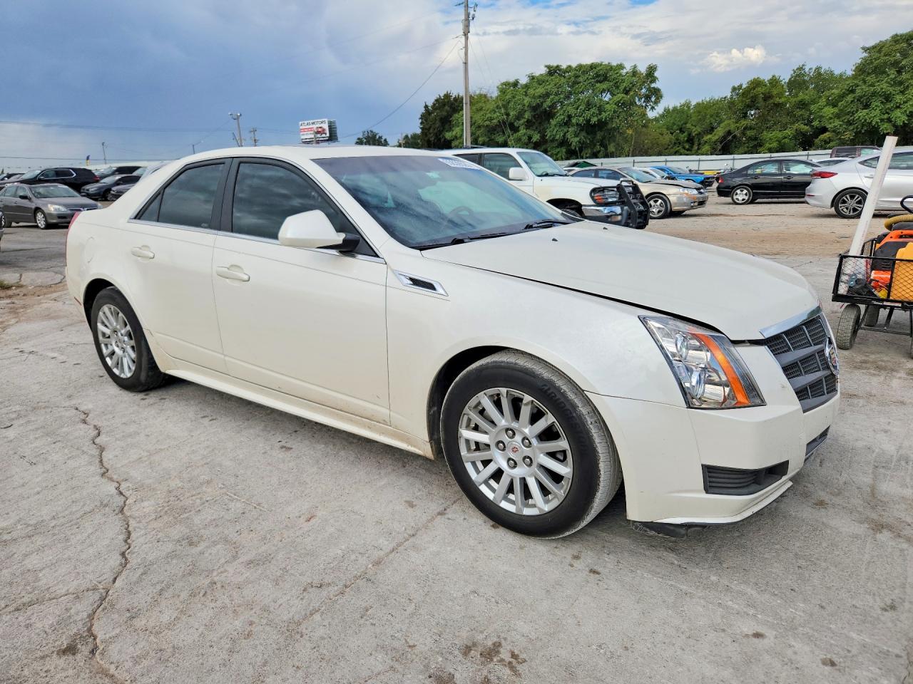 2011 Cadillac Cts Luxury Collection White vin: 1G6DE5EY7B0161708