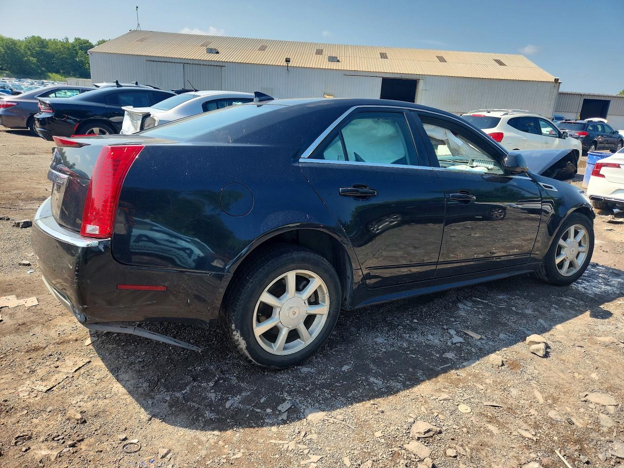 2011 Cadillac Cts Black vin: 1G6DE5EY8B0104966