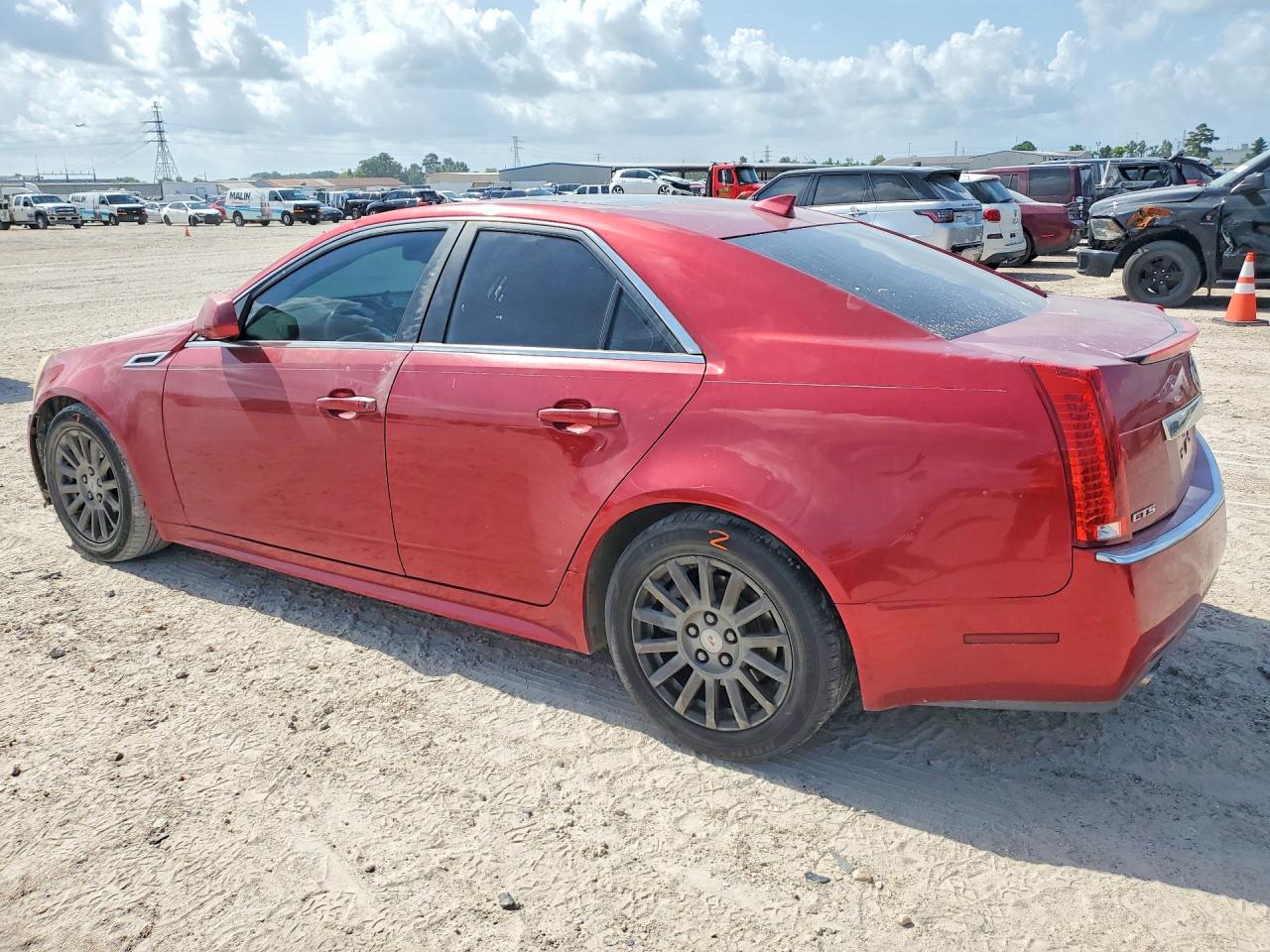 2011 Cadillac Cts Red vin: 1G6DE5EY8B0169350