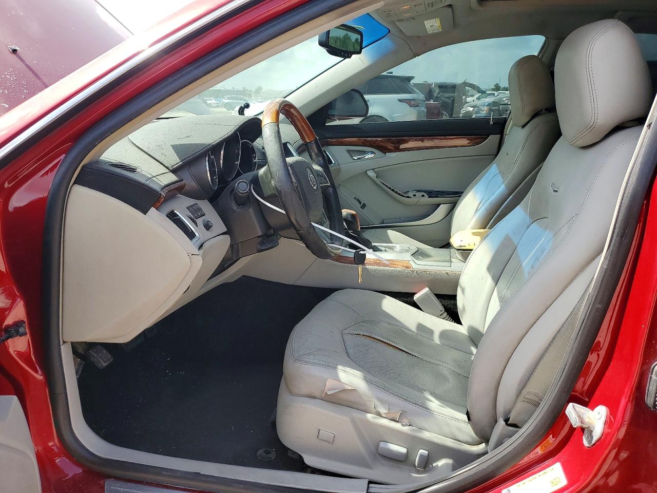 2011 Cadillac Cts Red vin: 1G6DE5EY8B0169350