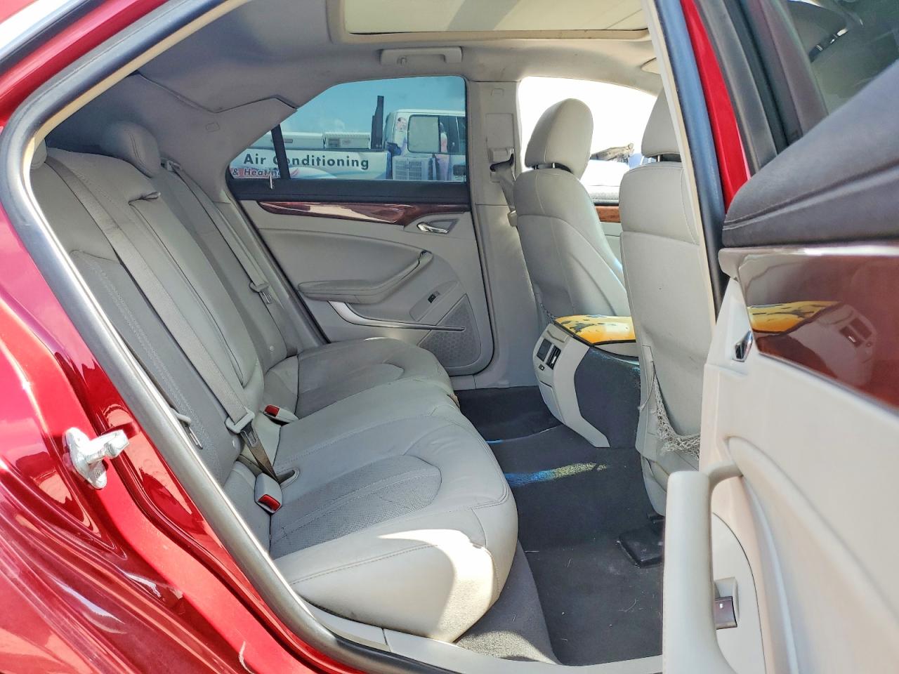 2011 Cadillac Cts Red vin: 1G6DE5EY8B0169350