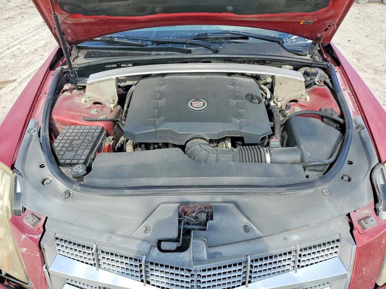 2011 Cadillac Cts Red vin: 1G6DE5EY8B0169350