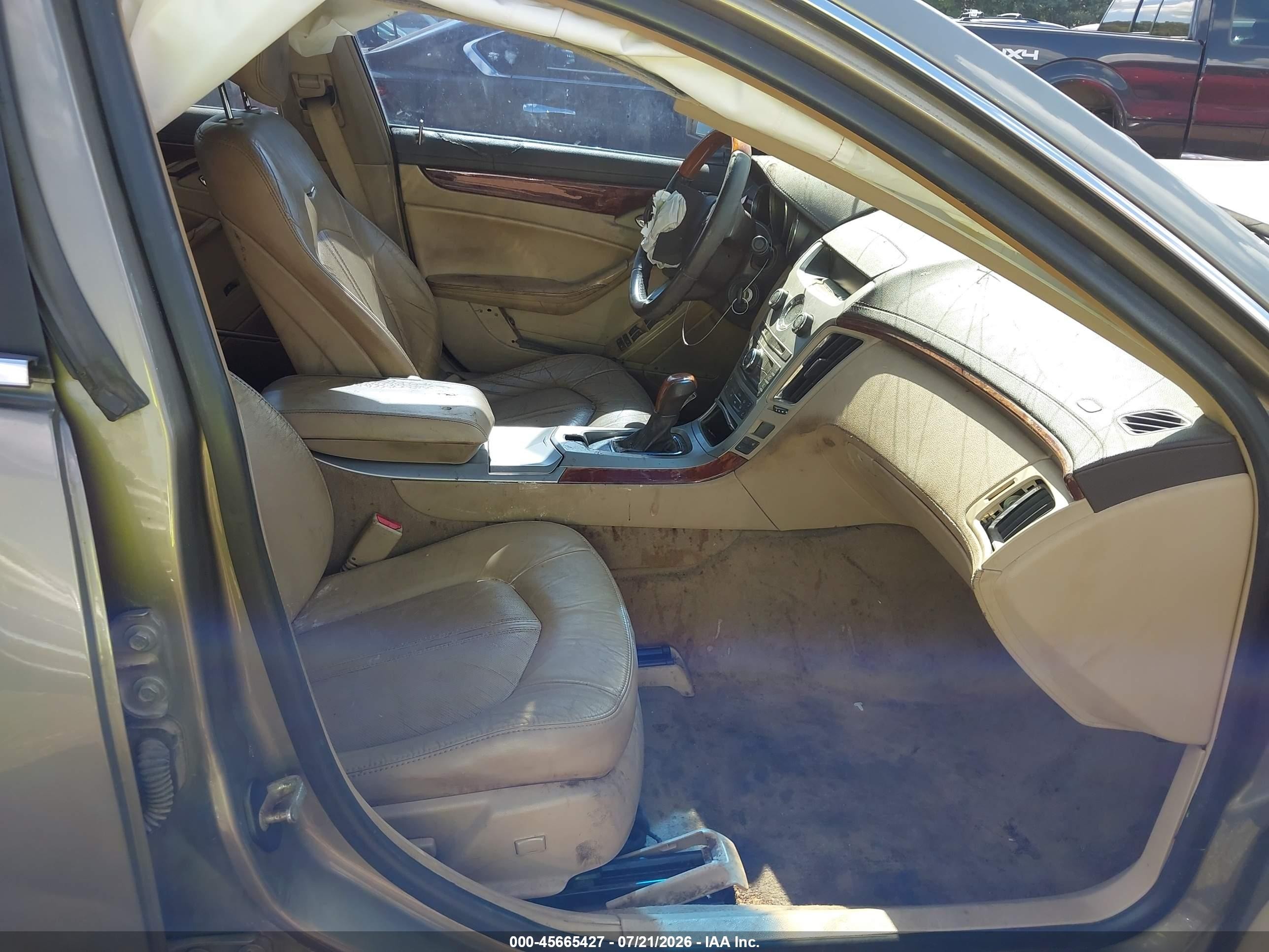 2011 Cadillac Cts Luxury Gold vin: 1G6DE5EY9B0137345
