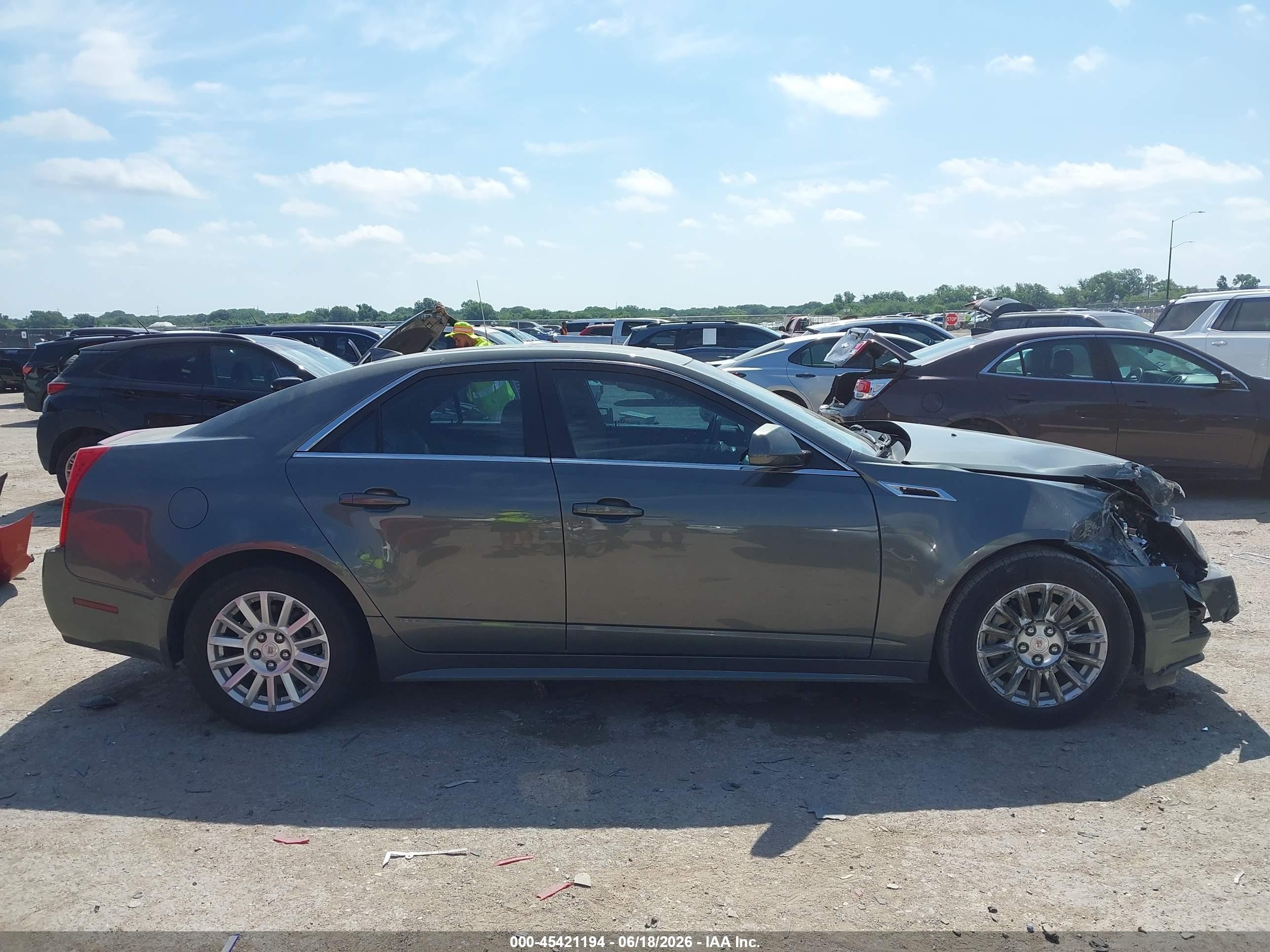 2011 Cadillac Cts Luxury Gray vin: 1G6DE5EY9B0163279