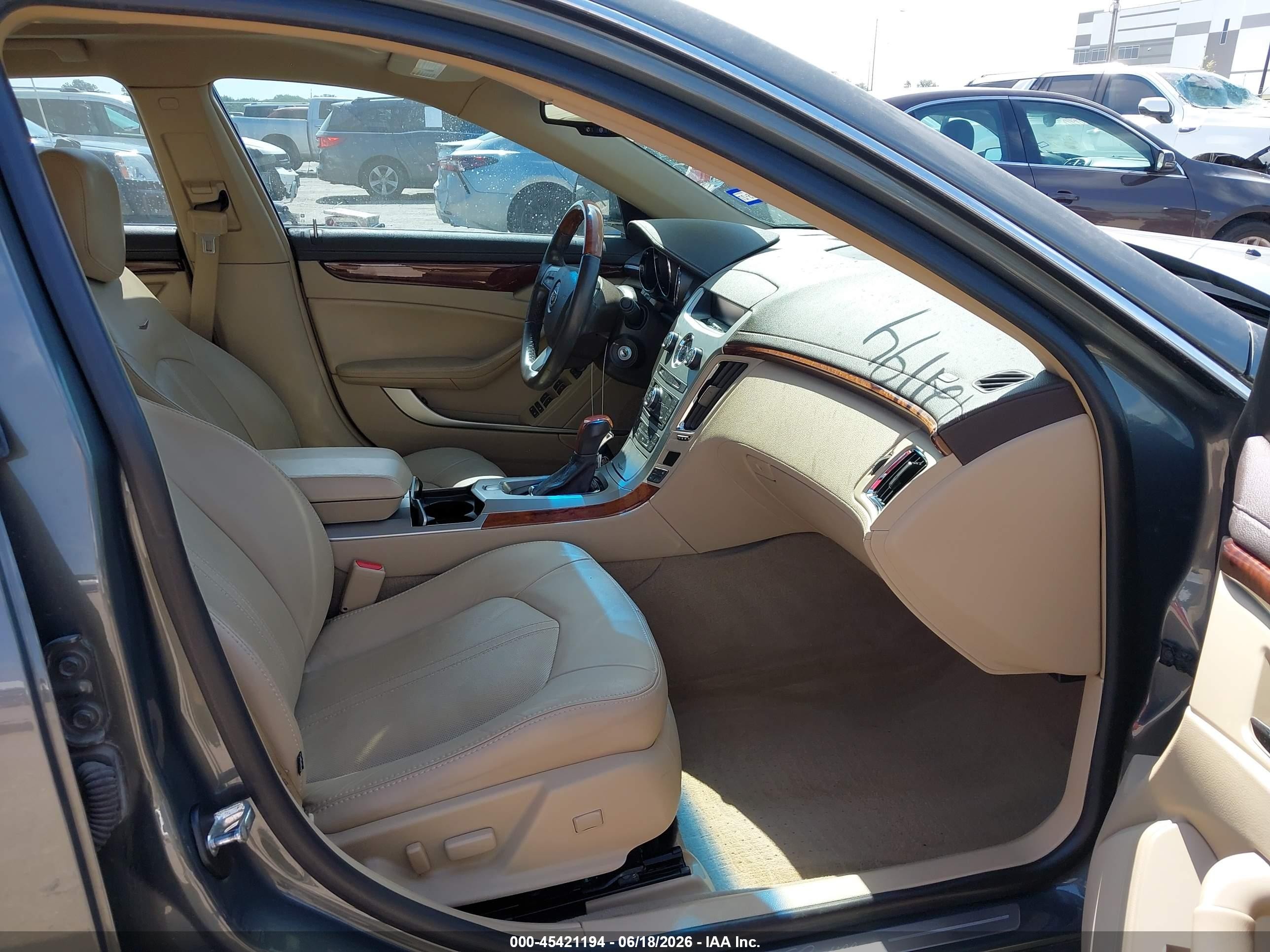2011 Cadillac Cts Luxury Gray vin: 1G6DE5EY9B0163279