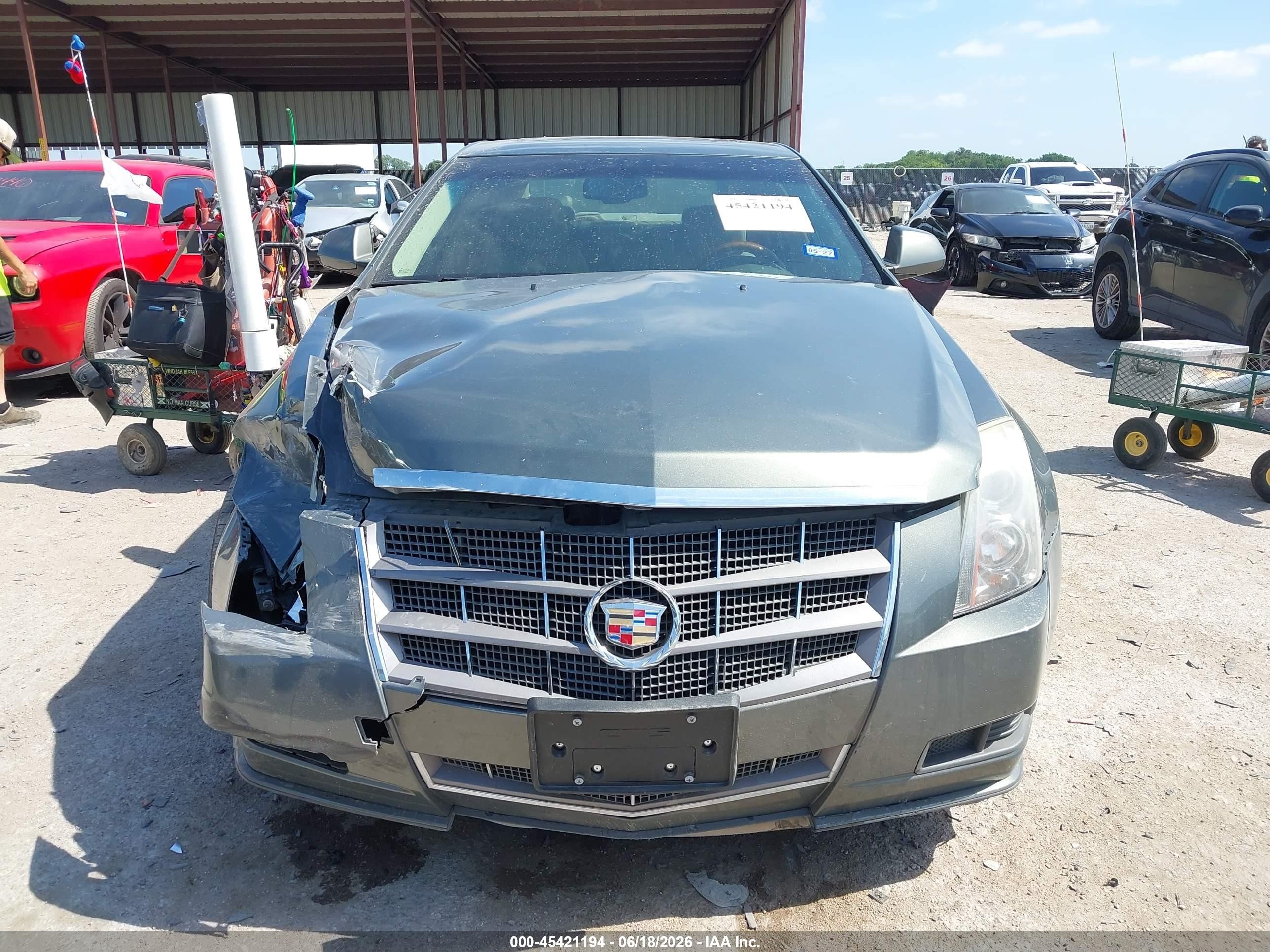 2011 Cadillac Cts Luxury Gray vin: 1G6DE5EY9B0163279