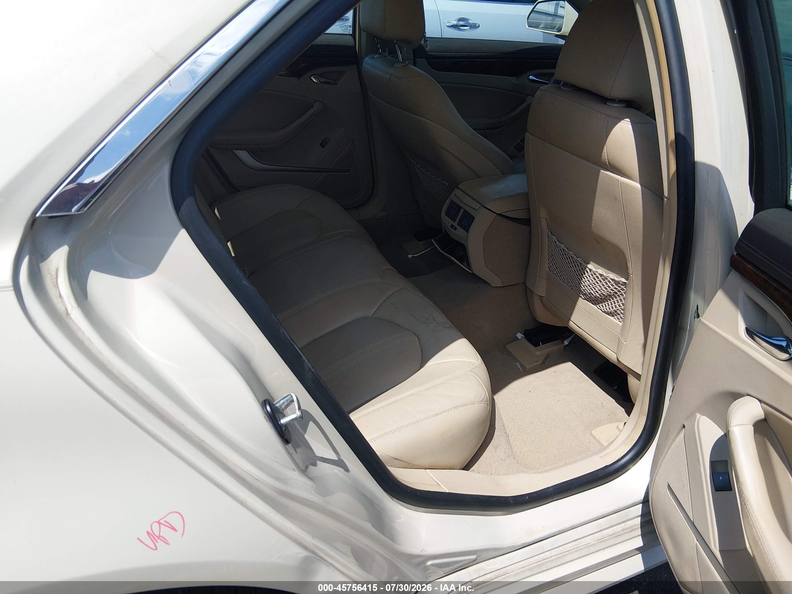 2011 Cadillac Cts Luxury Gold vin: 1G6DE5EY9B0164657