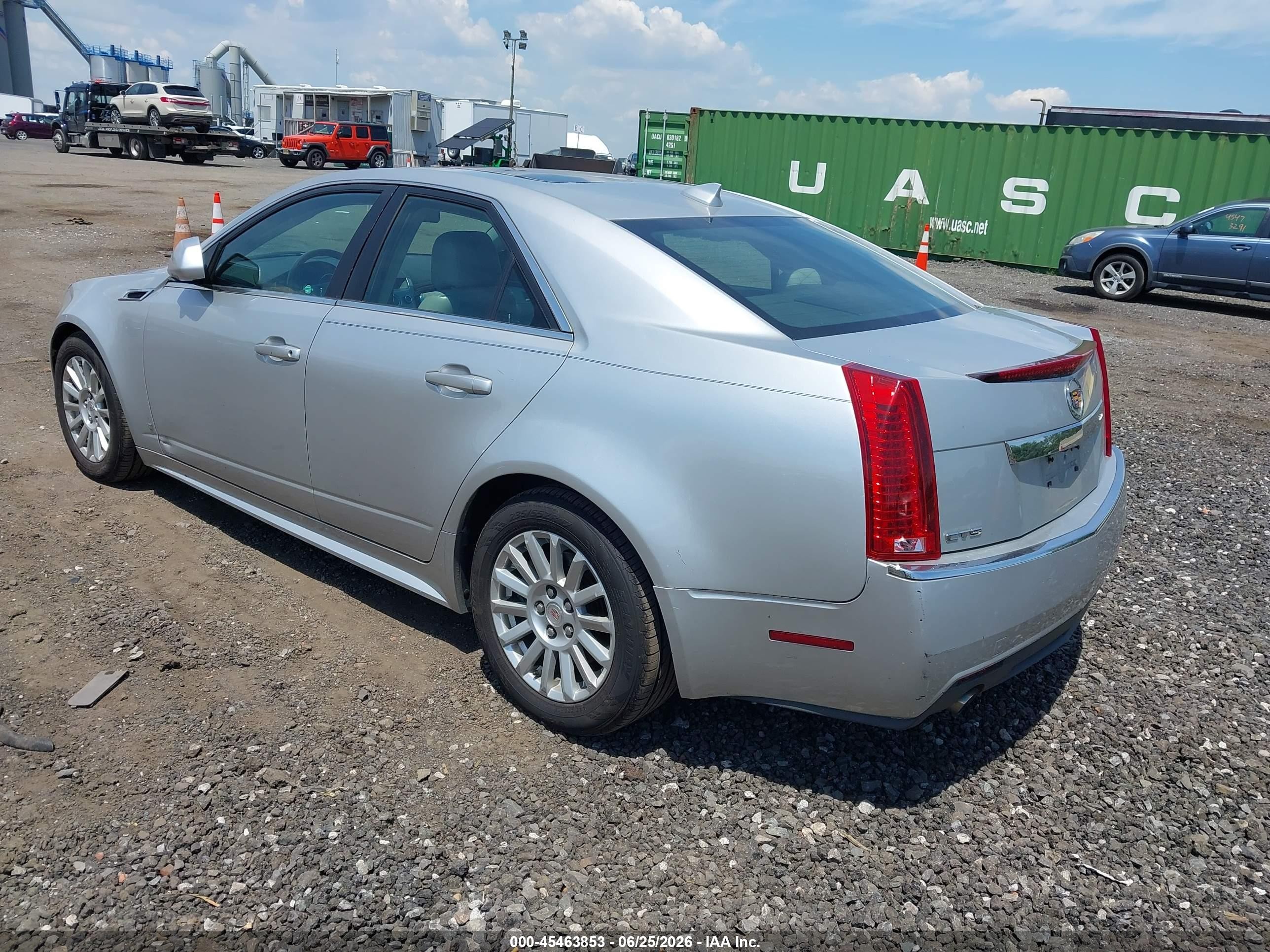 2011 Cadillac Cts Luxury Silver vin: 1G6DE5EYXB0135488