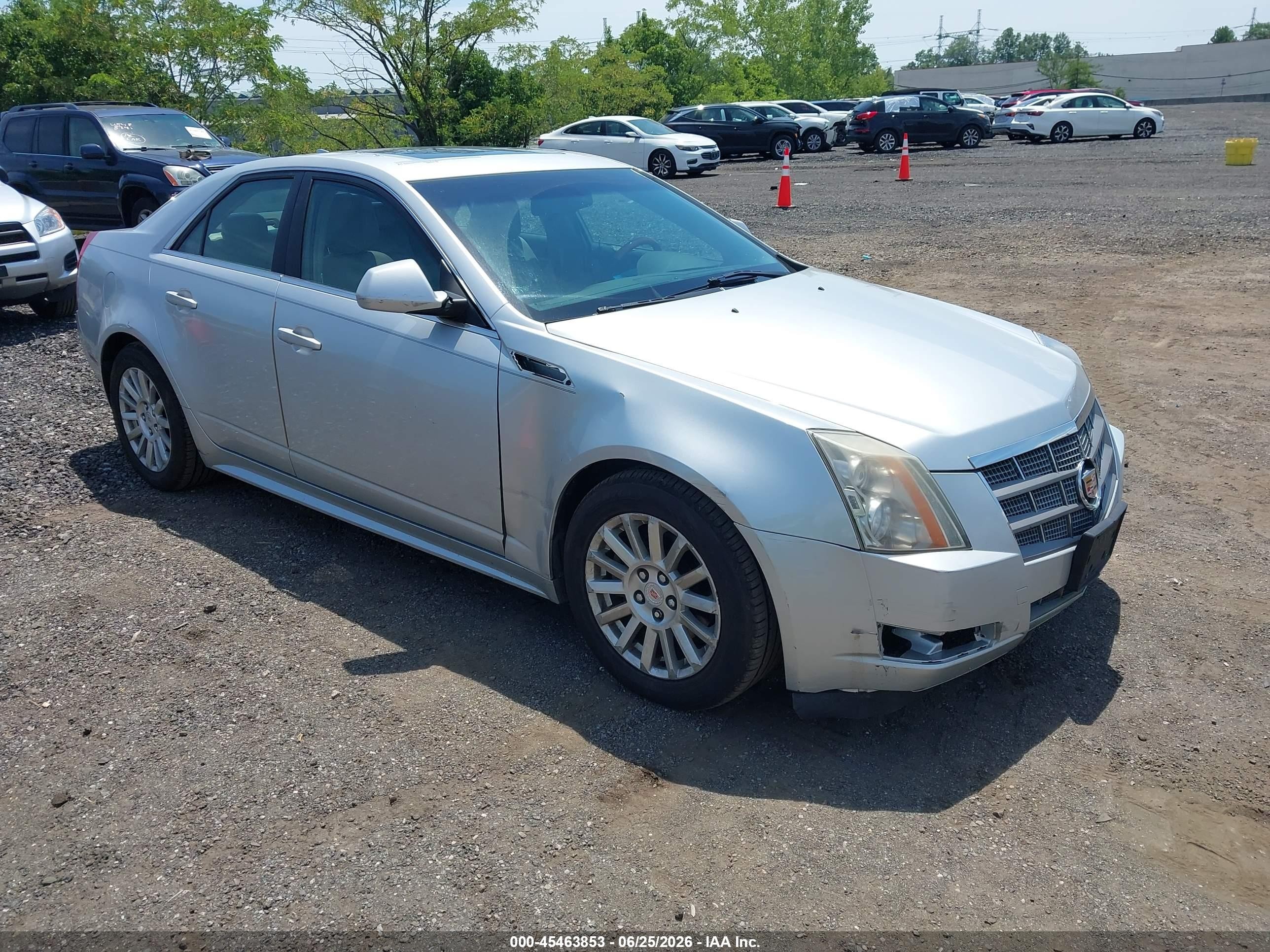 2011 Cadillac Cts Luxury Silver vin: 1G6DE5EYXB0135488