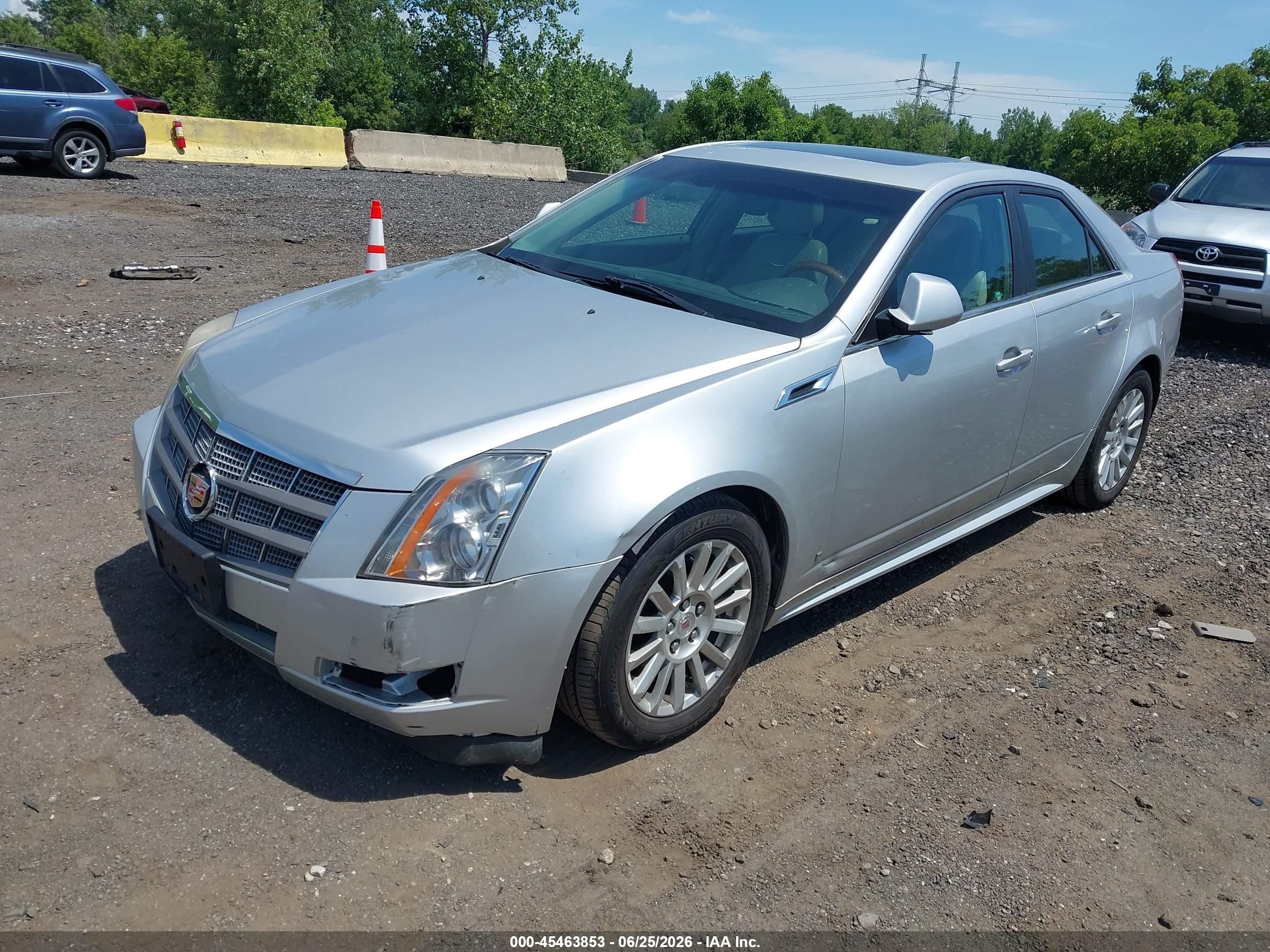 2011 Cadillac Cts Luxury Silver vin: 1G6DE5EYXB0135488