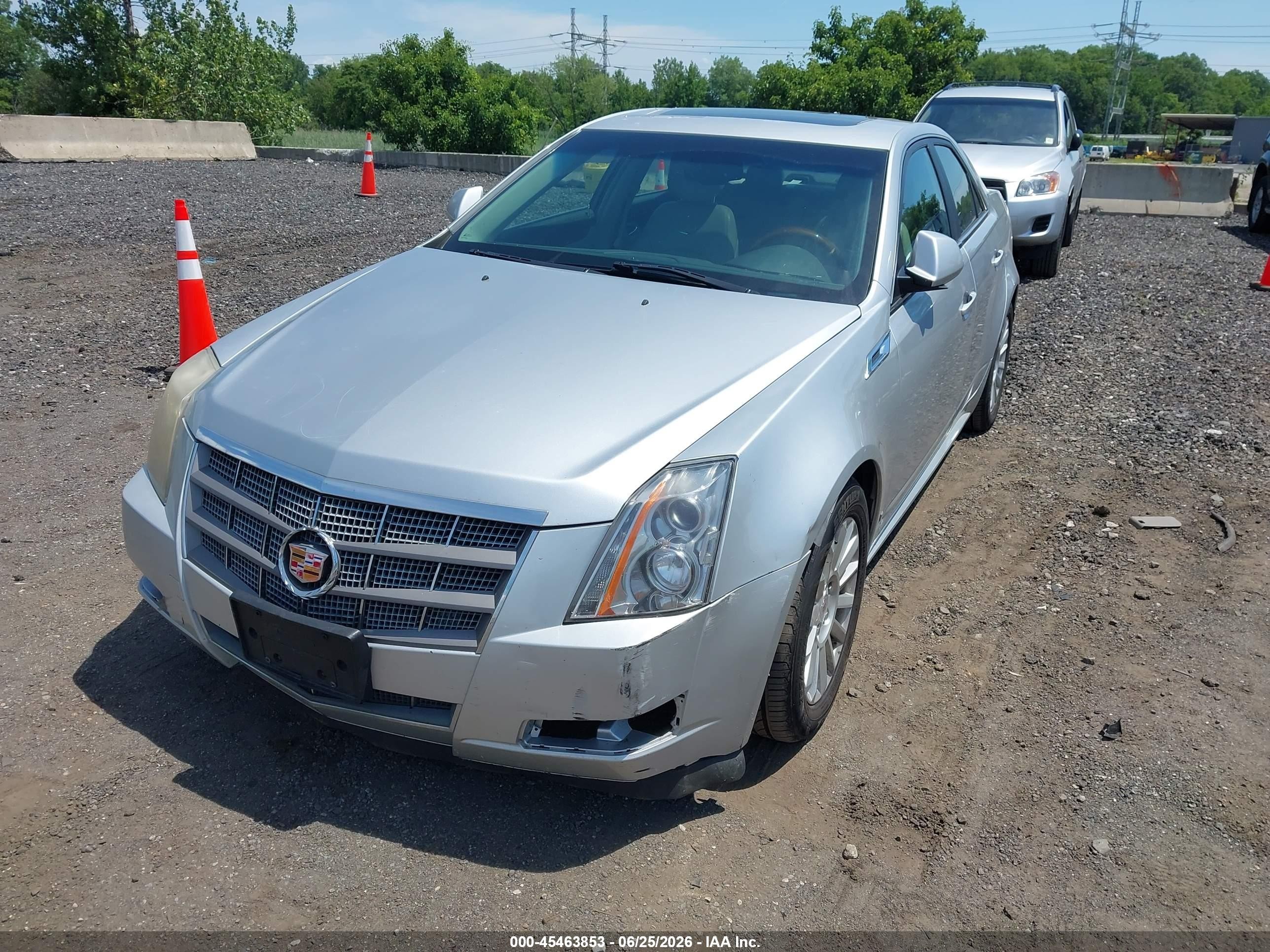 2011 Cadillac Cts Luxury Silver vin: 1G6DE5EYXB0135488